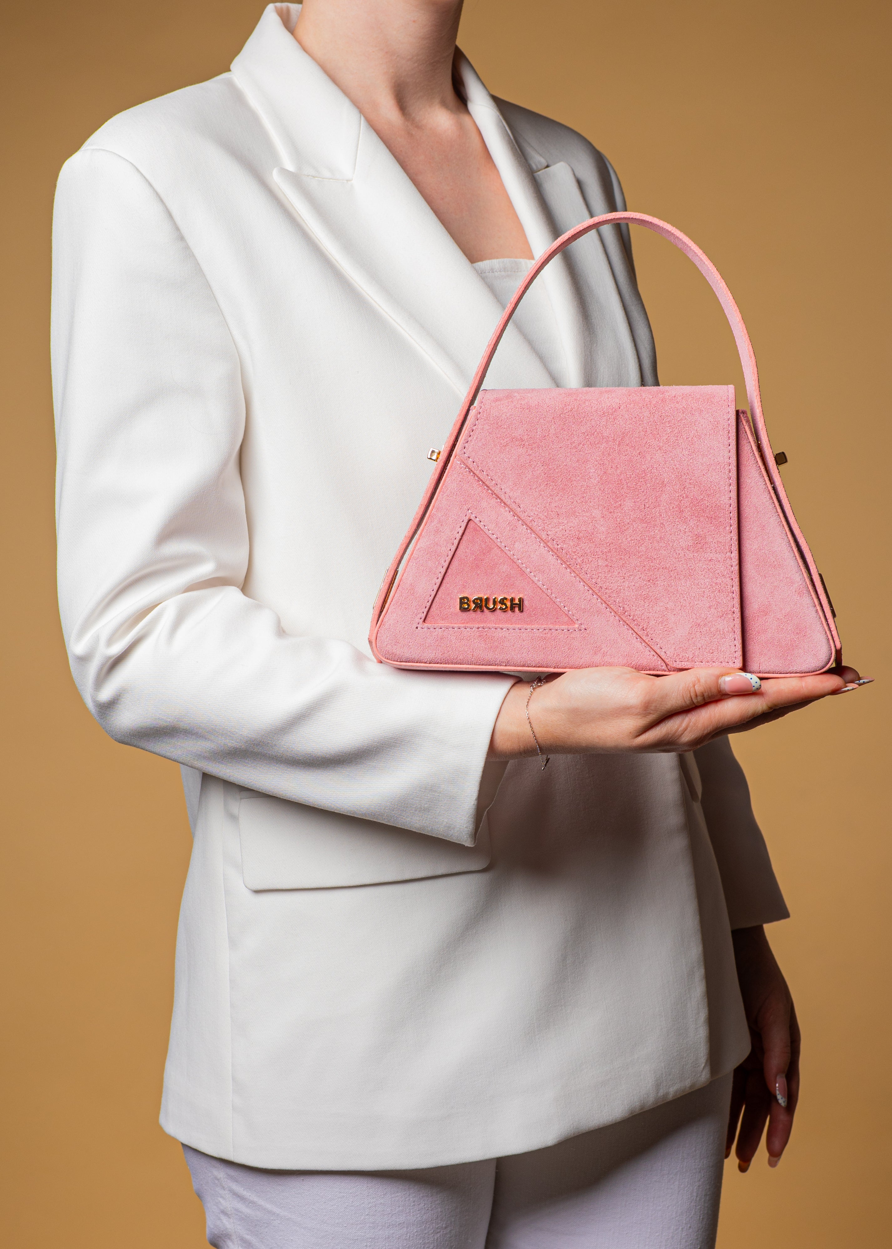 Candy Suede Baby Ruler Bag