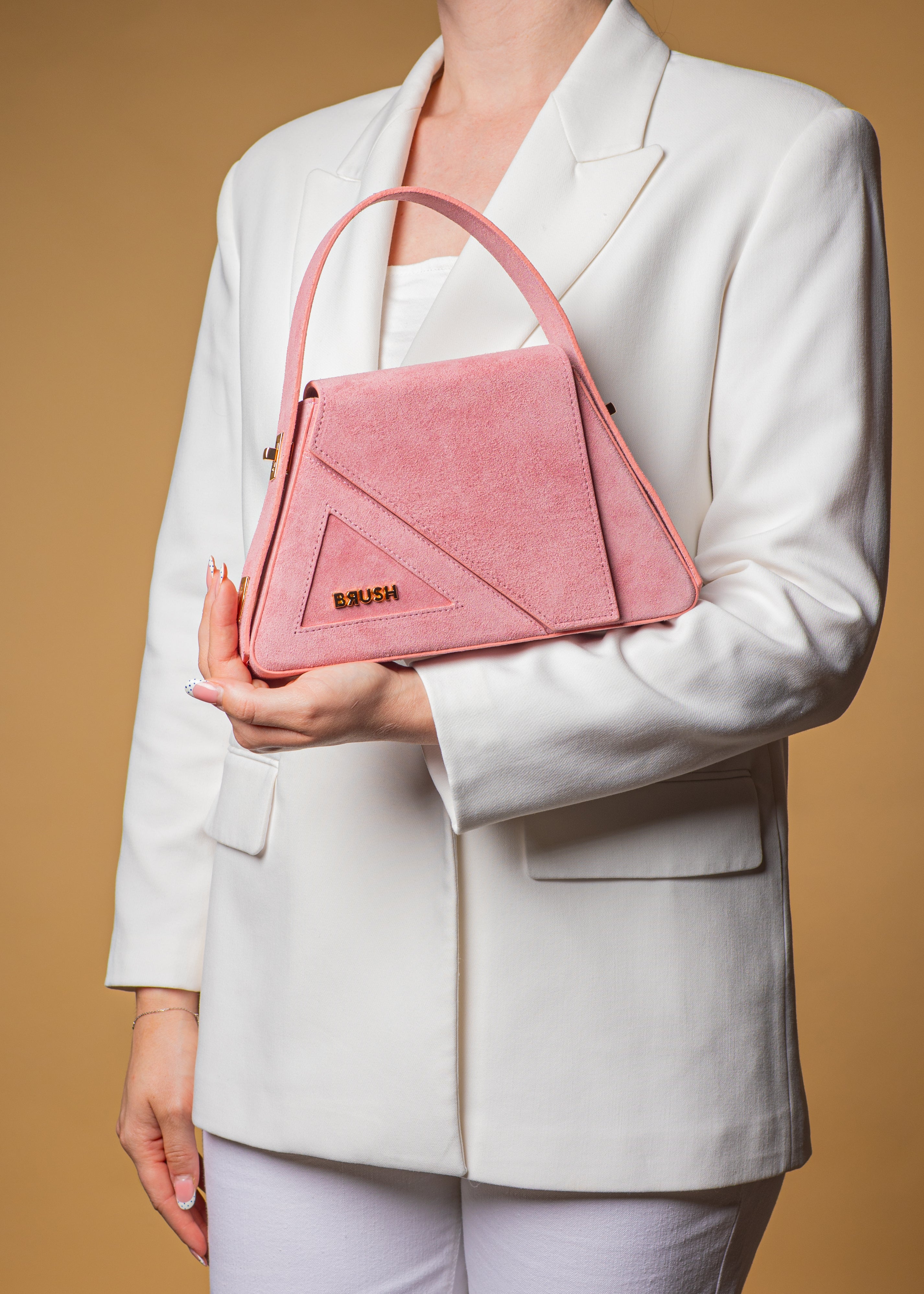 Candy Suede Baby Ruler Bag