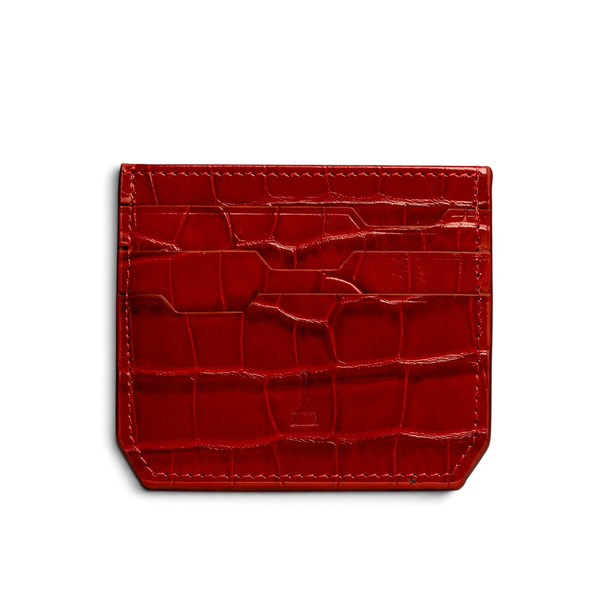 Cardholder Croc Red