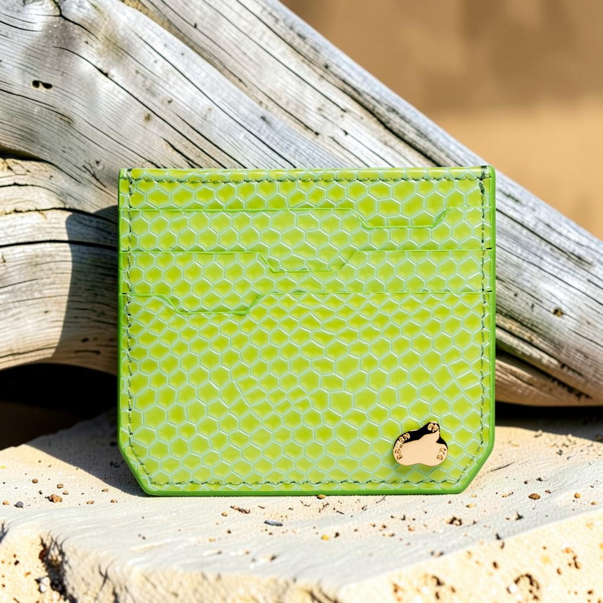 Cardholder Snake Print