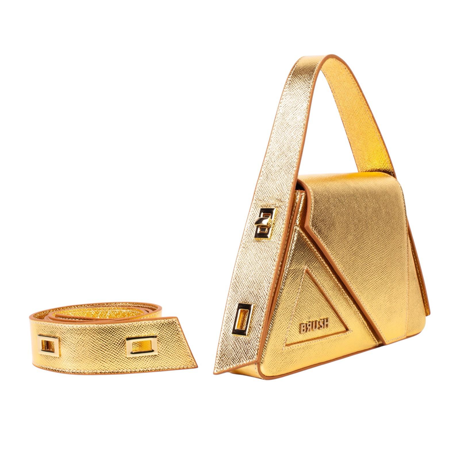 Gold Baby Ruler Bag