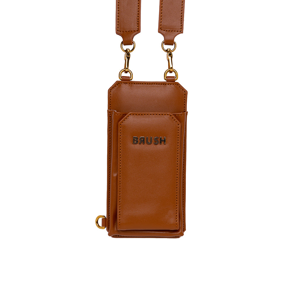 Geantă de telefon maro