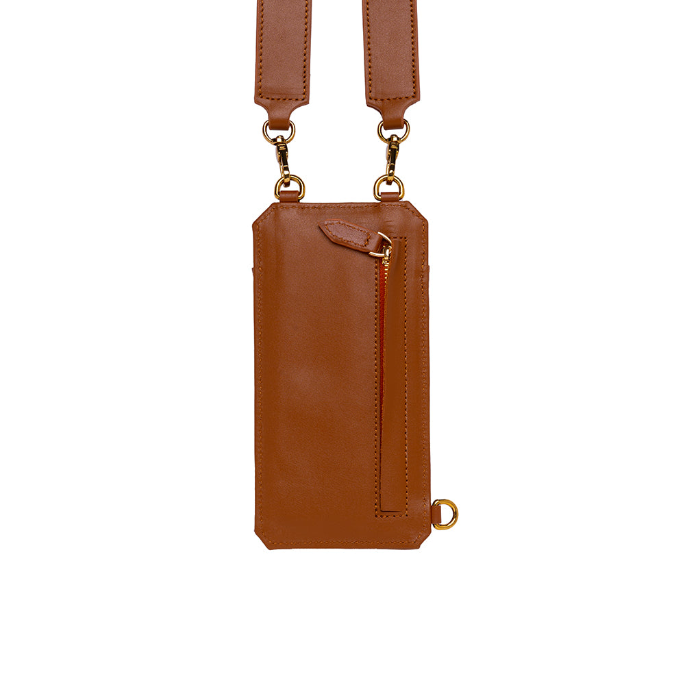 Geantă de telefon maro