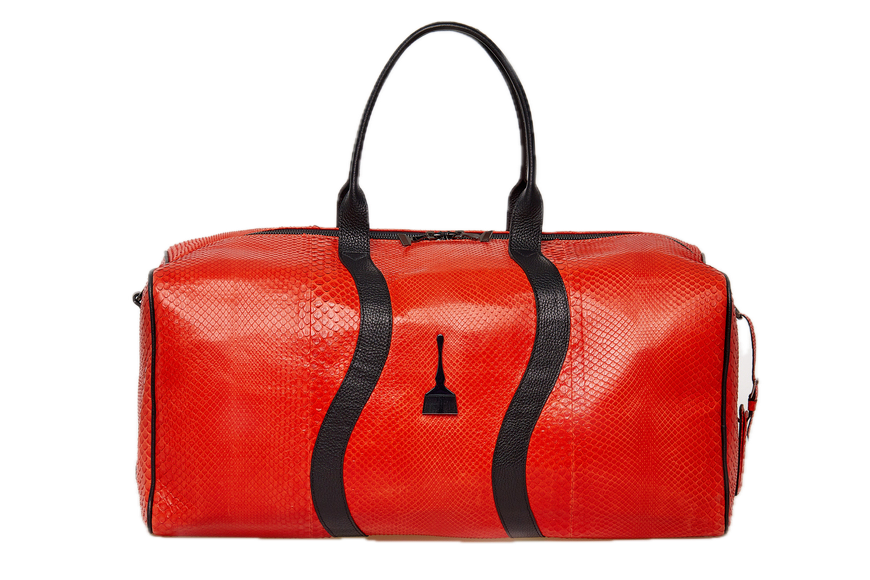ON THE GO Duffle Bag in Red