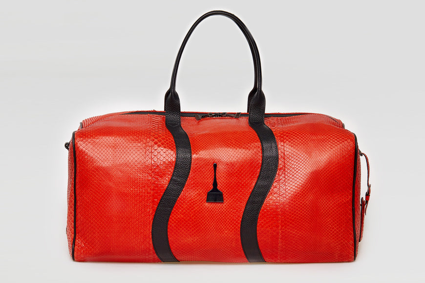 ON THE GO Duffle Bag in Red