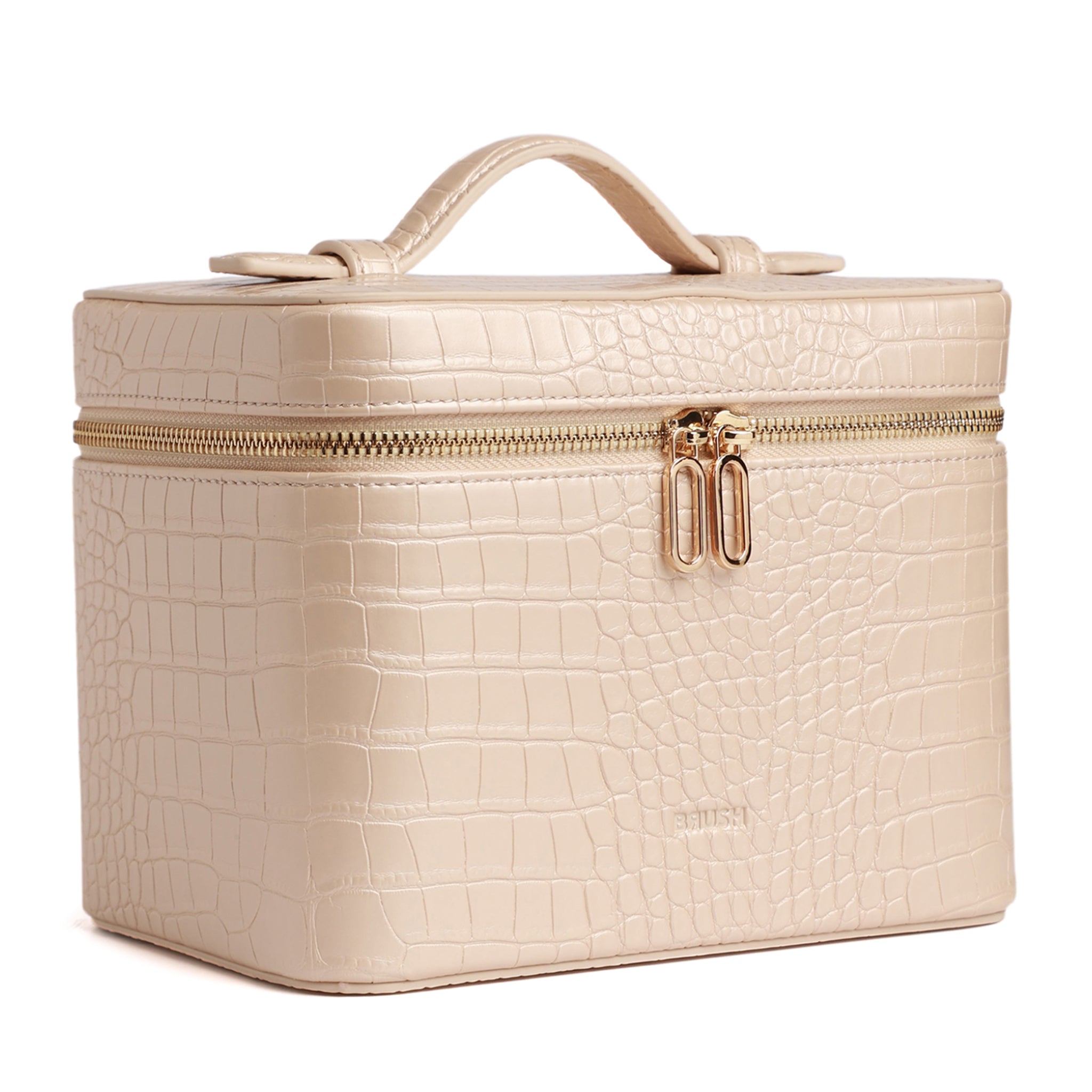 Vanity Case Champagne Croc
