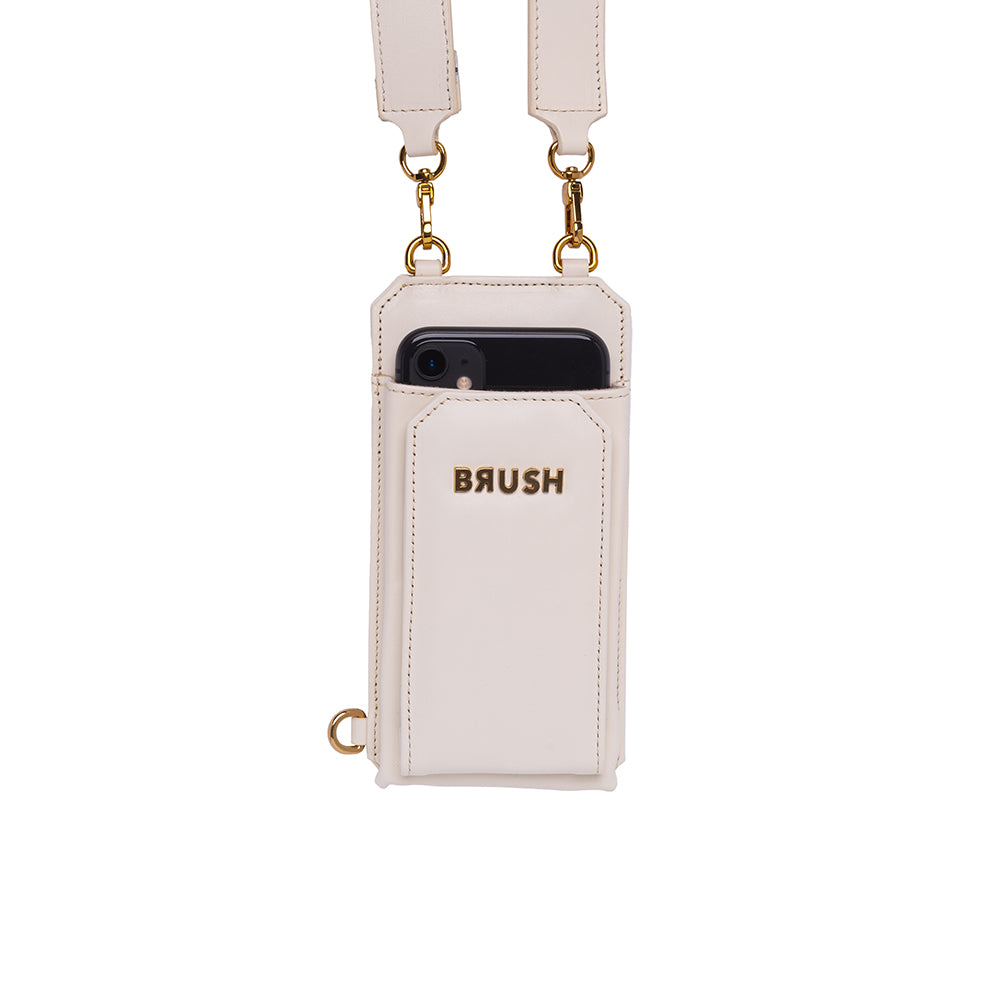 Husă de telefon crem