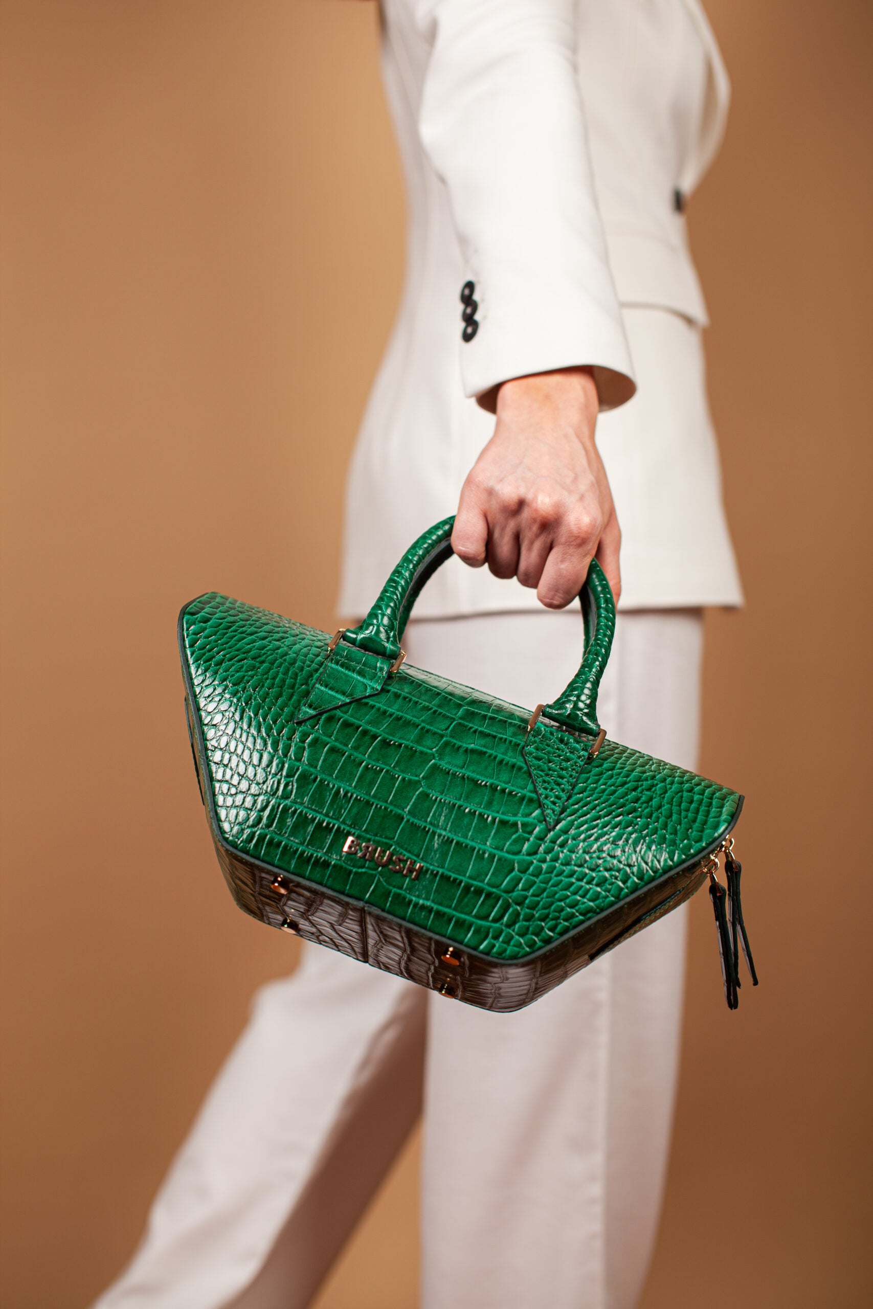 Croc Green Boat Bag