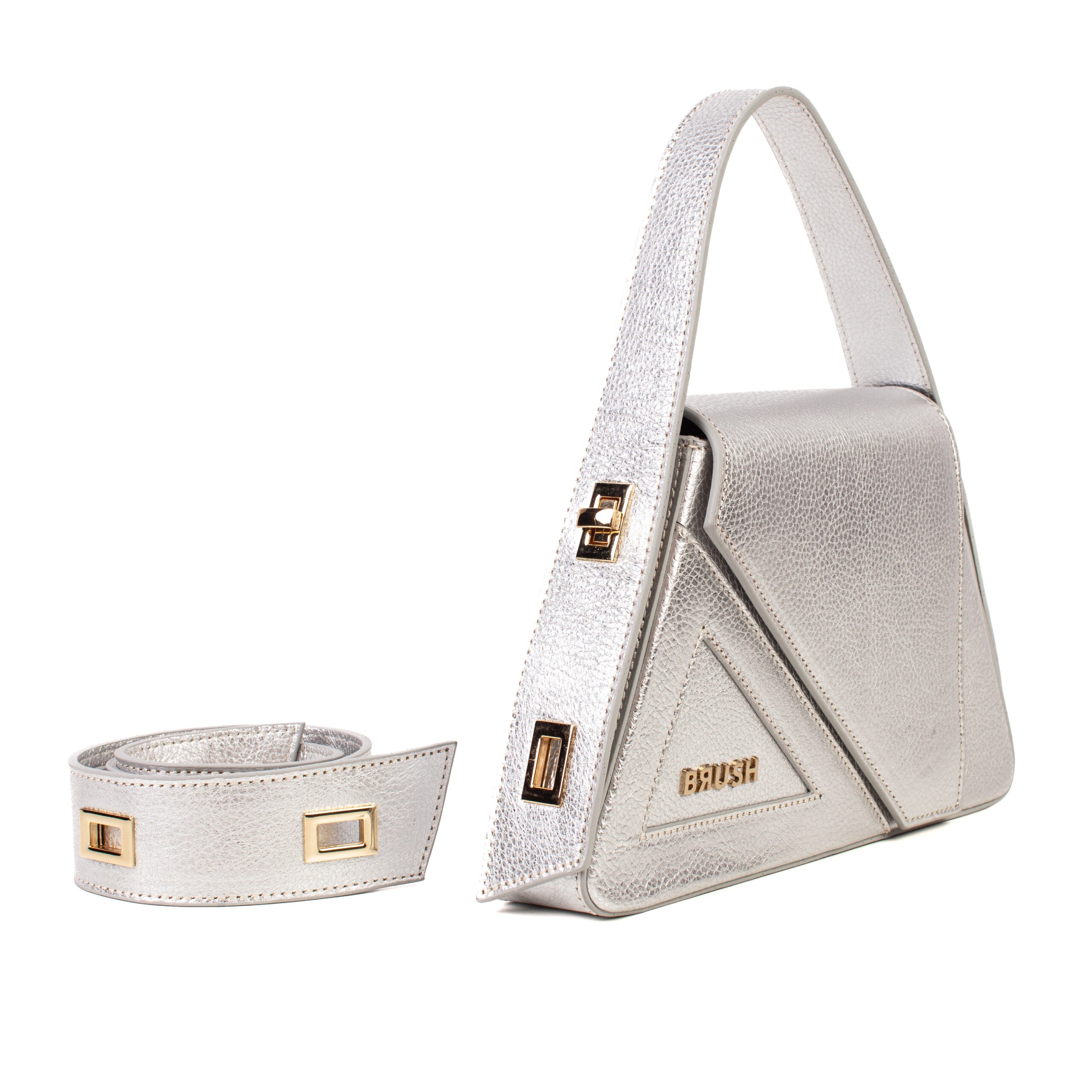 Silver Baby Ruler Bag
