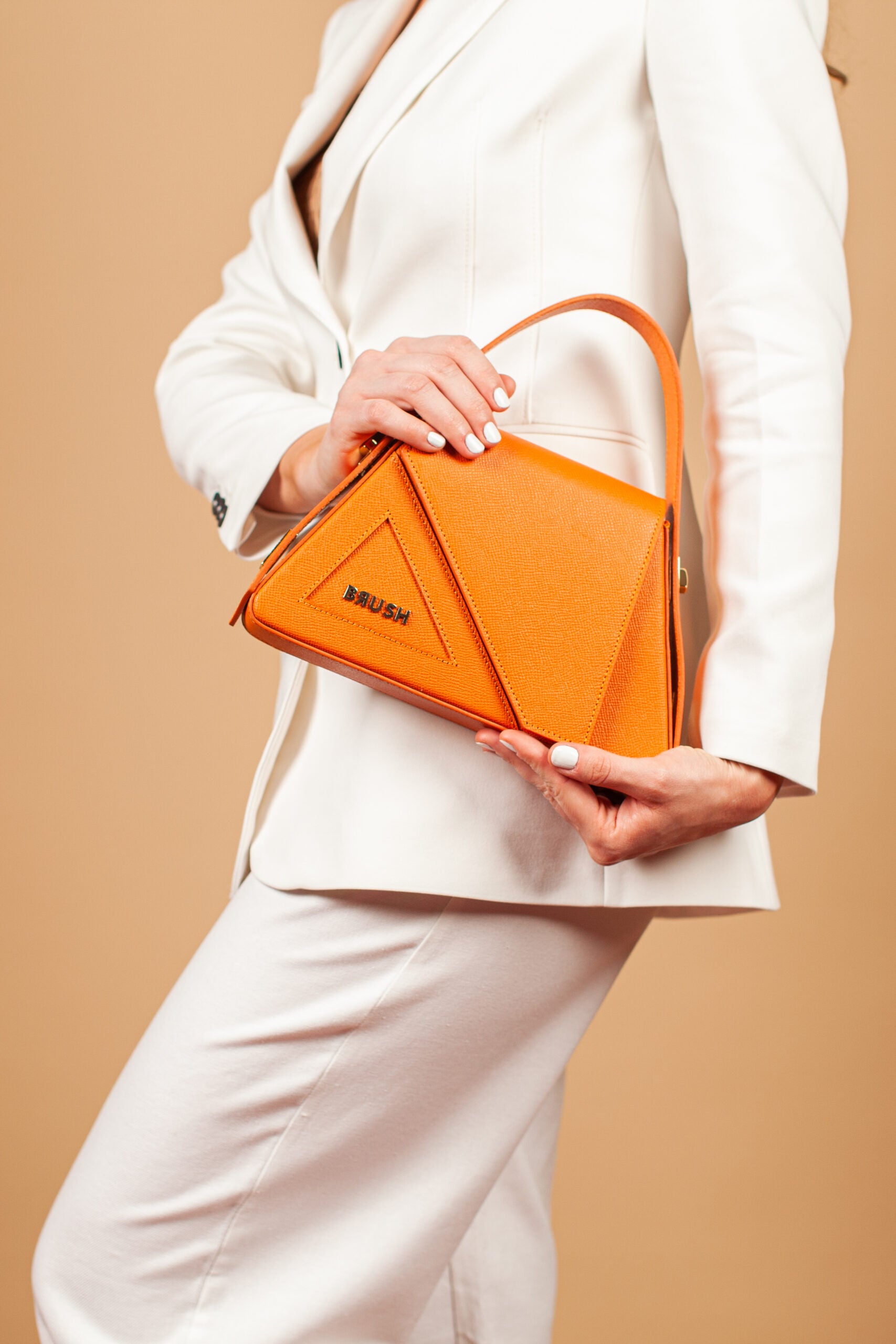 Orange Baby Ruler Bag