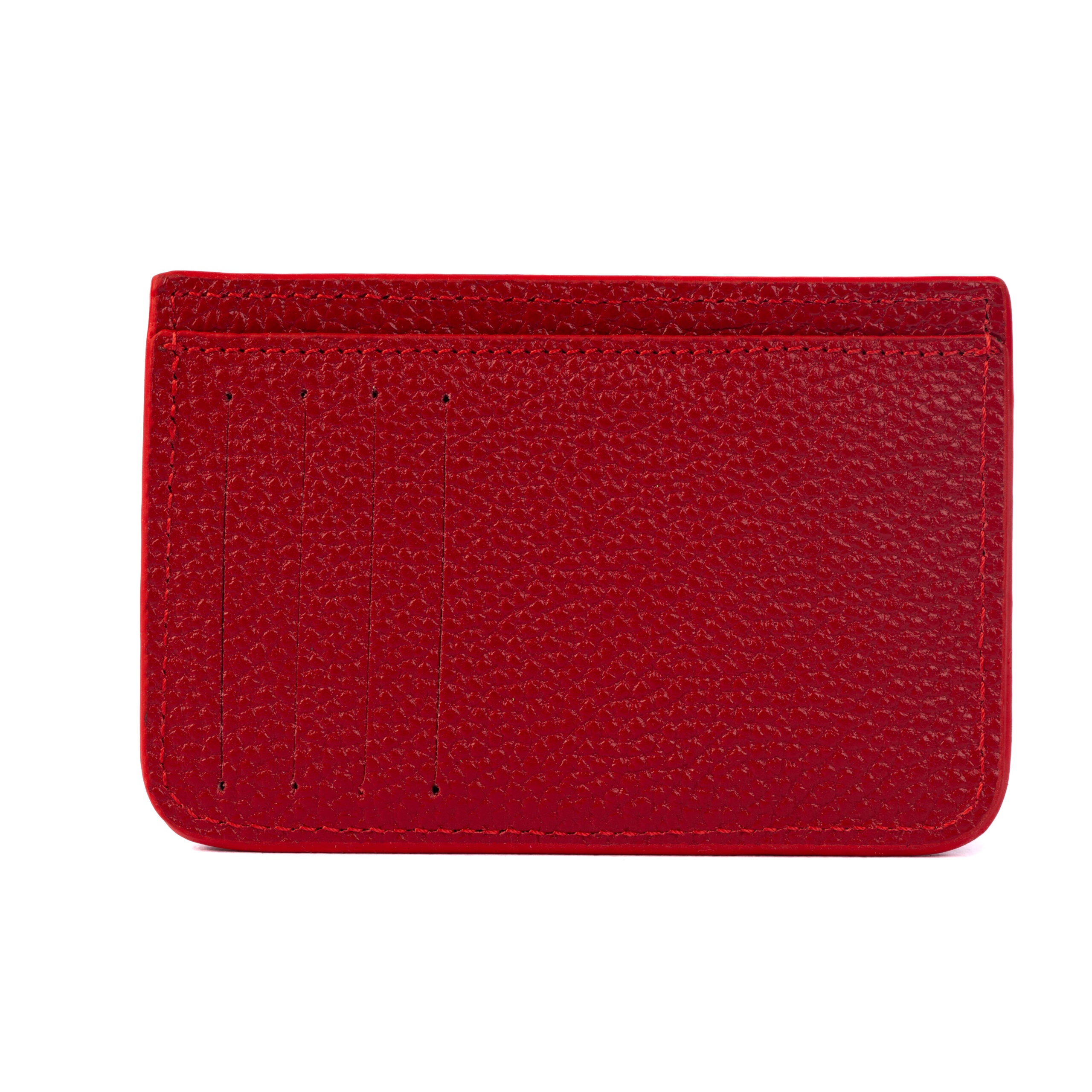 Cardholder 2 Red In Gold