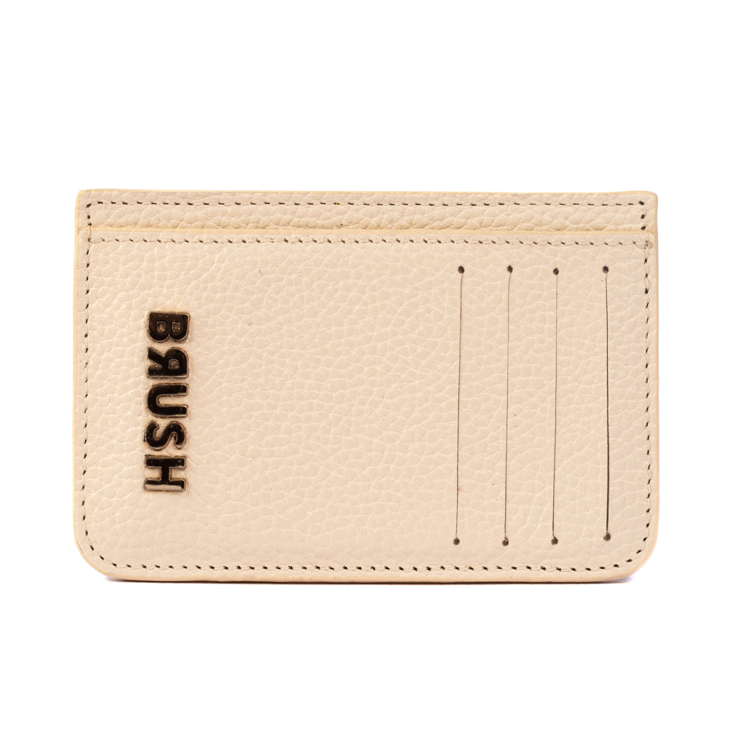 Cardholder 2 Beige In Gold