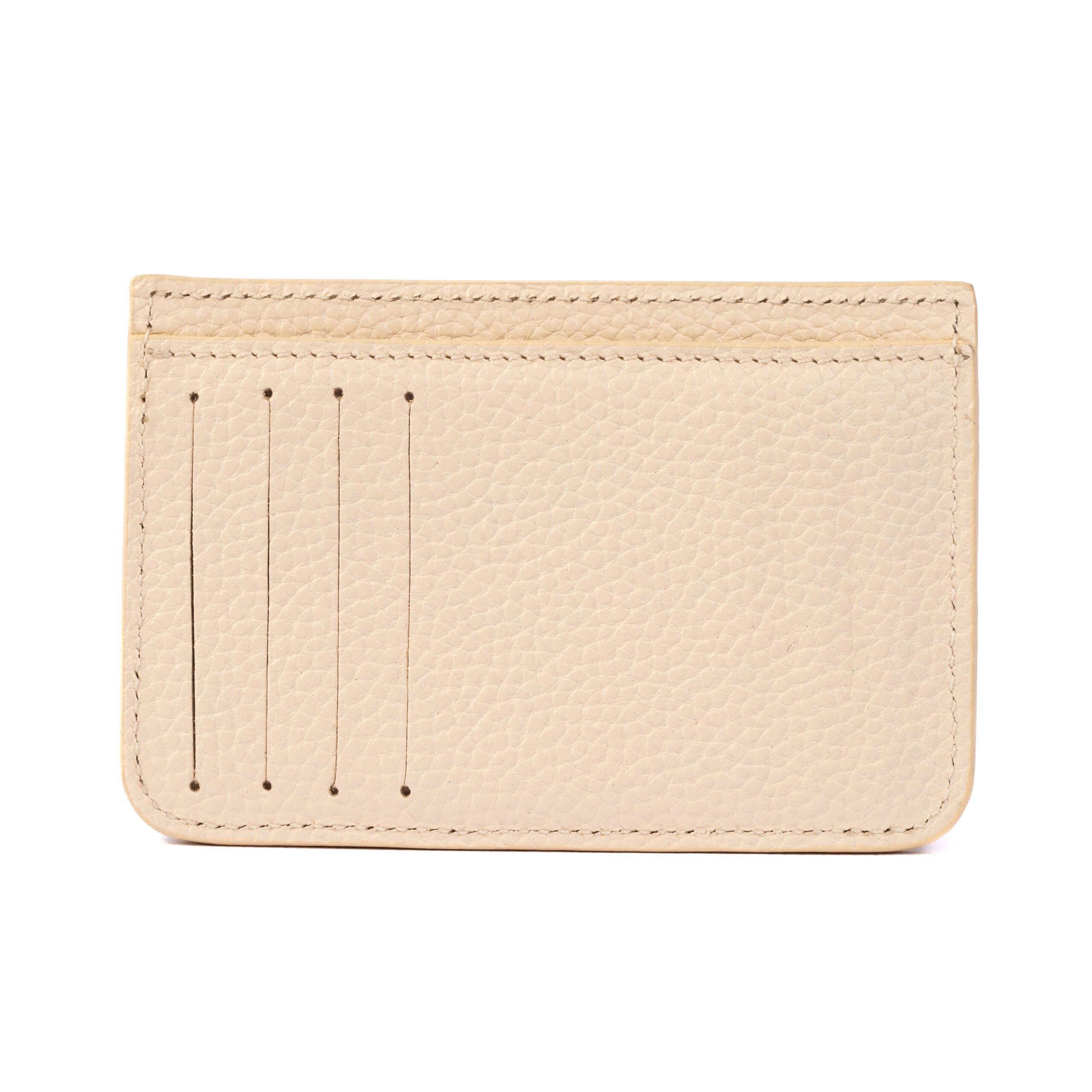 Cardholder 2 Beige In Gold