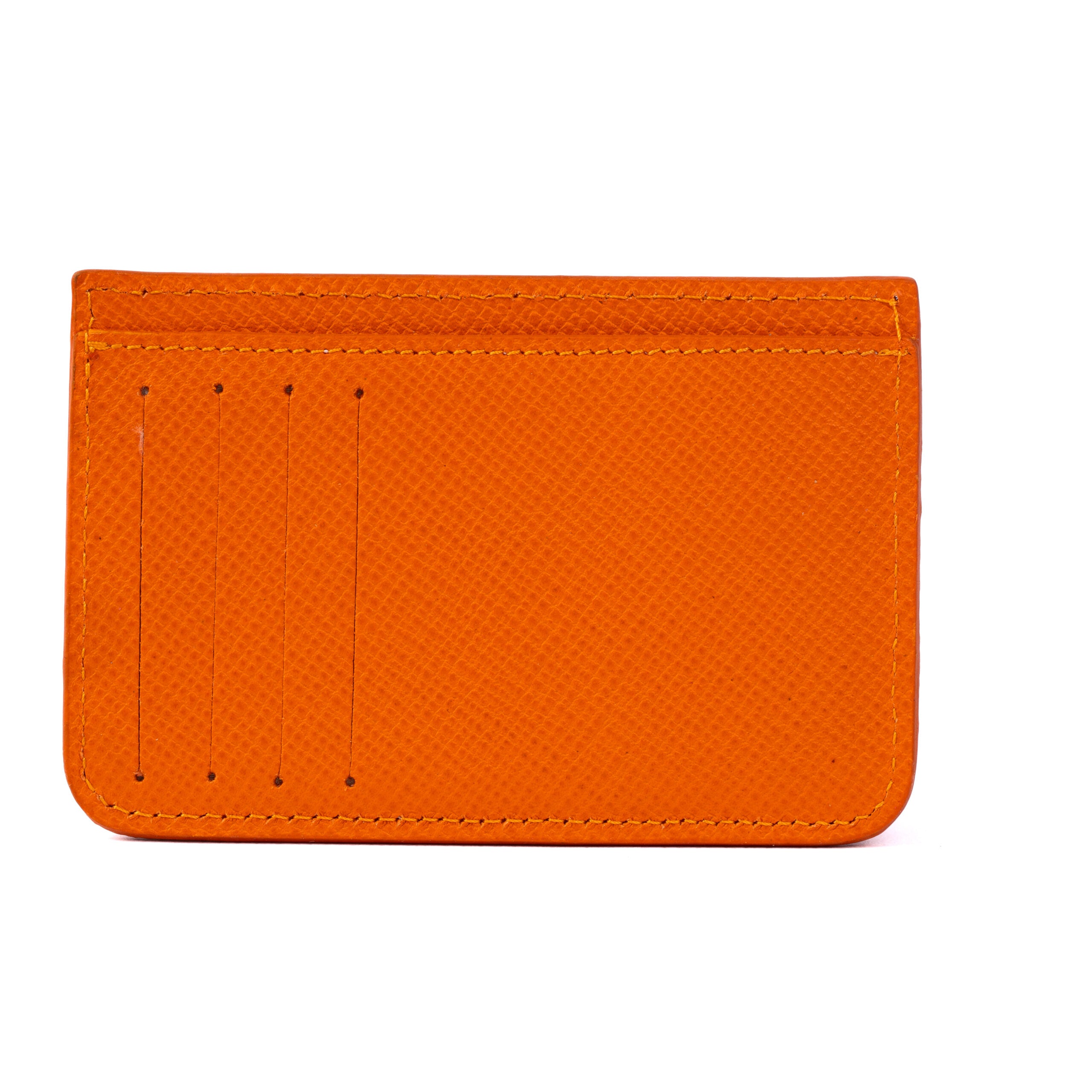 Cardholder 2 Orange In Gold