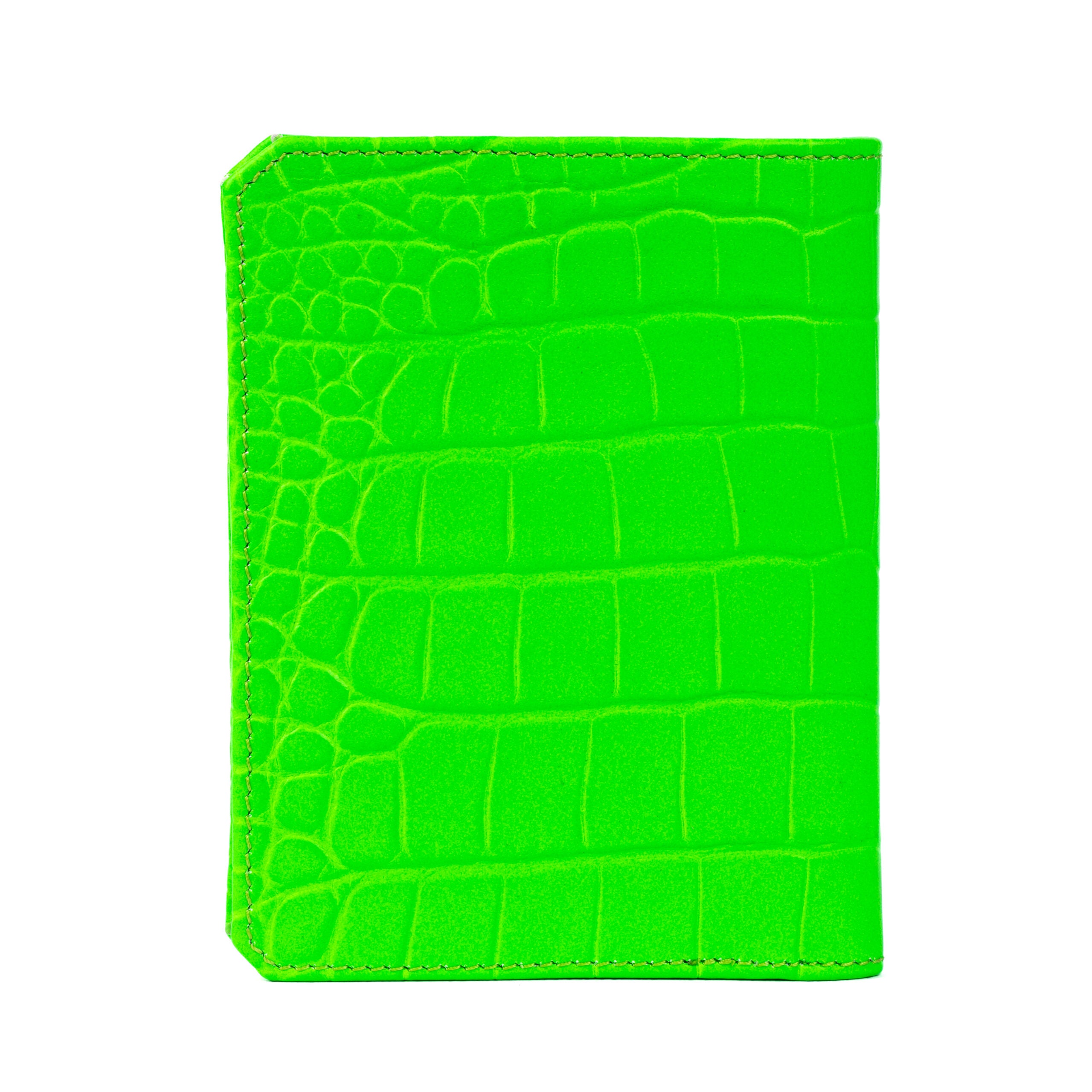Wallet Neon Green In Gold