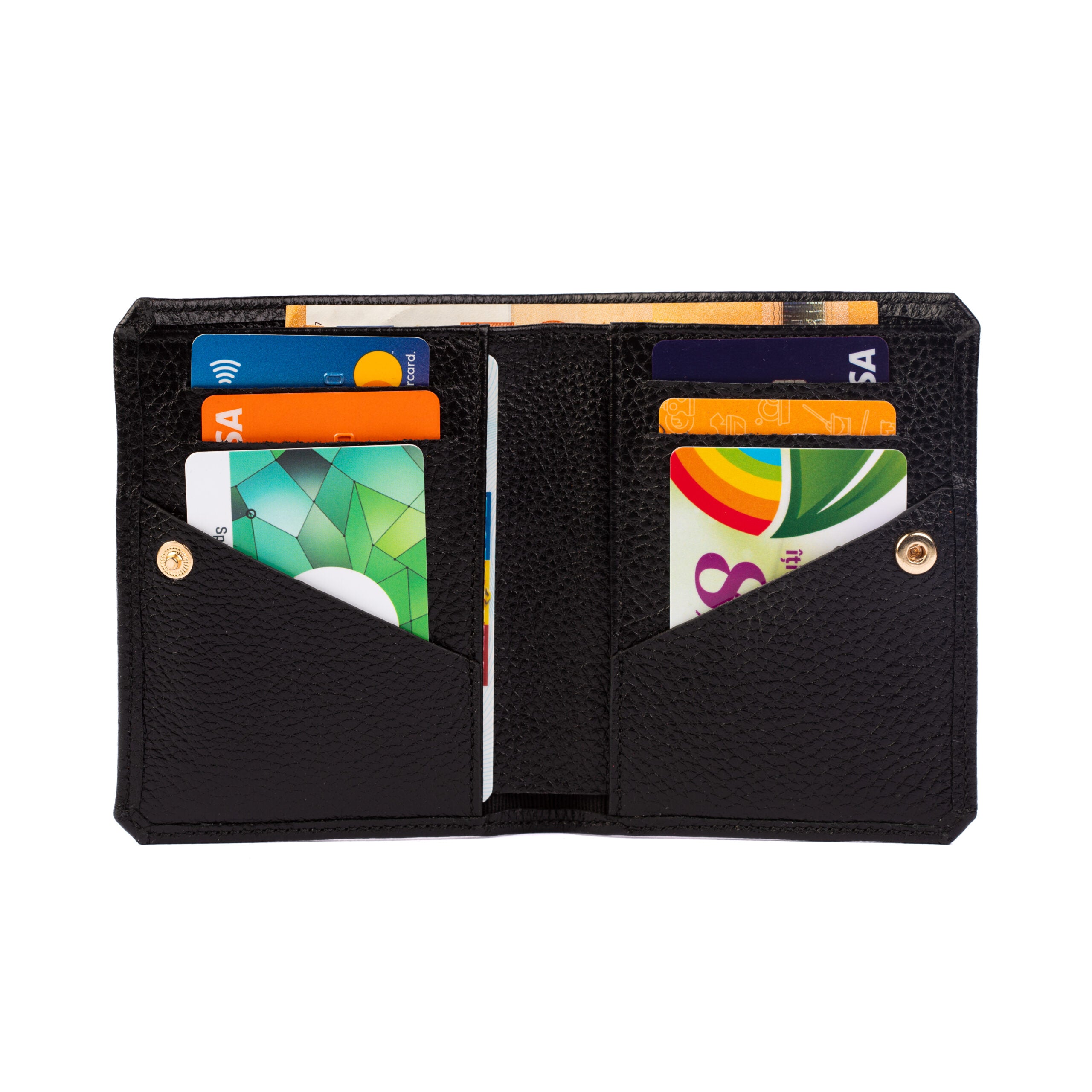 Wallet Black In Gold