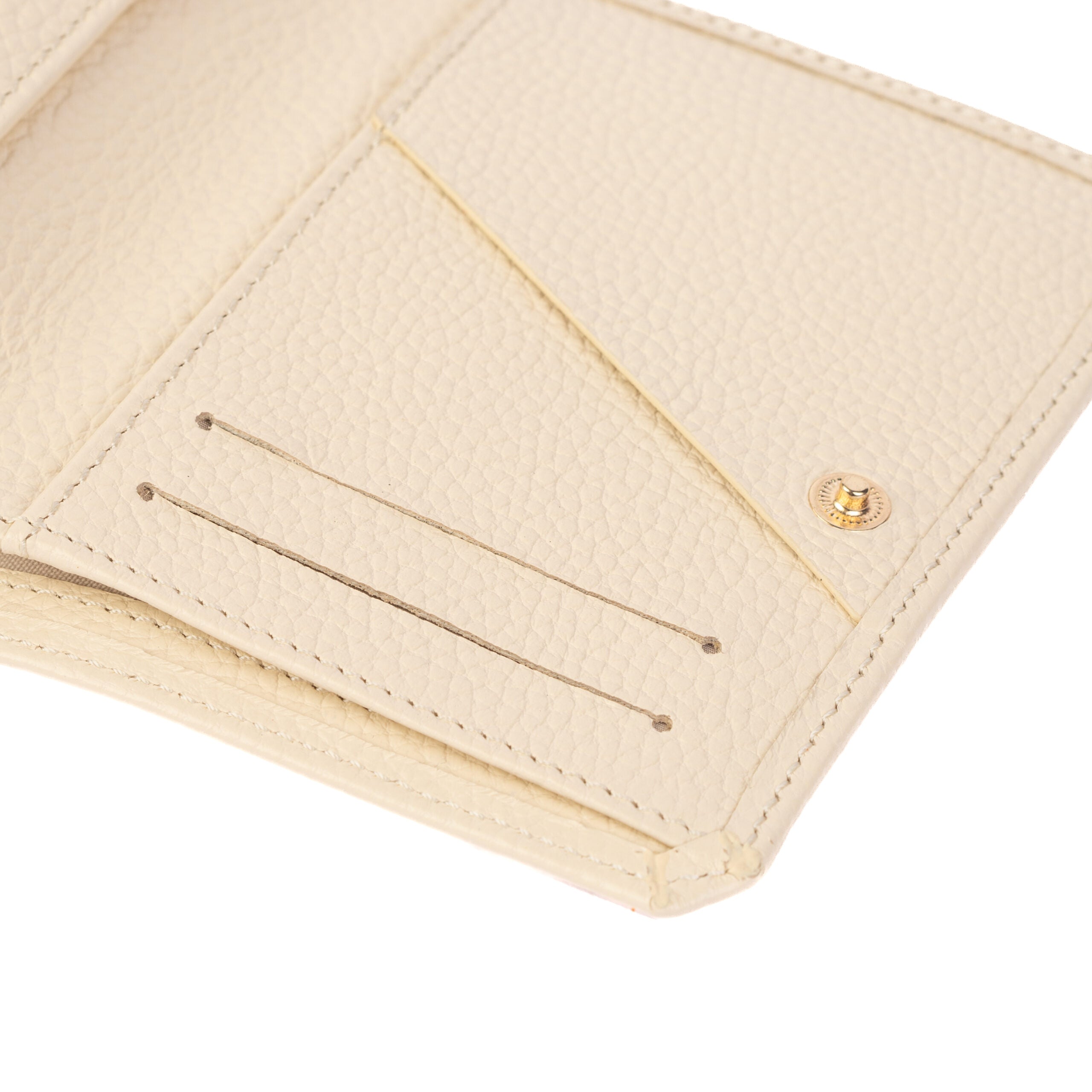 Wallet Beige In Gold