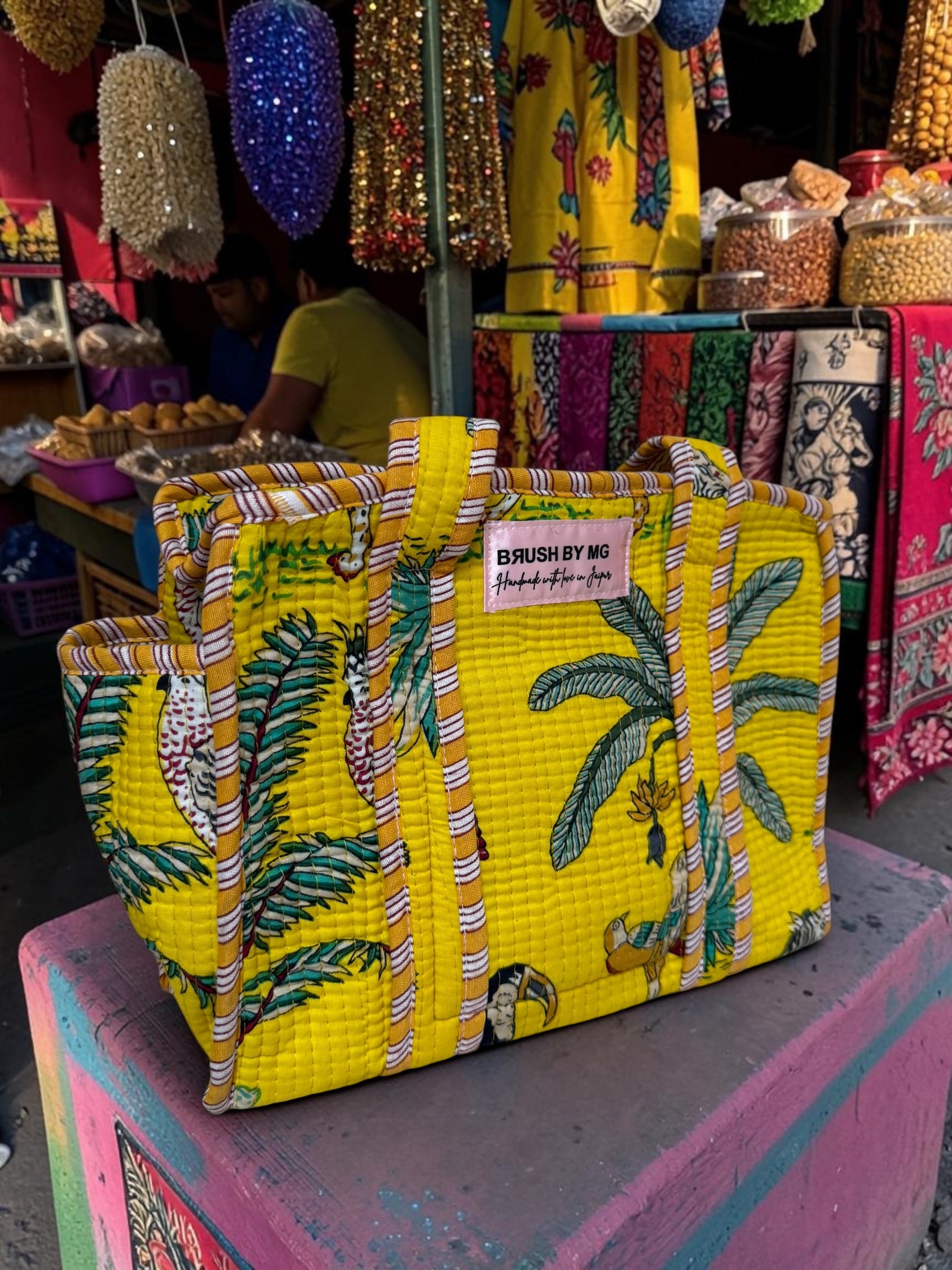 Sunny Safari Tote Bag