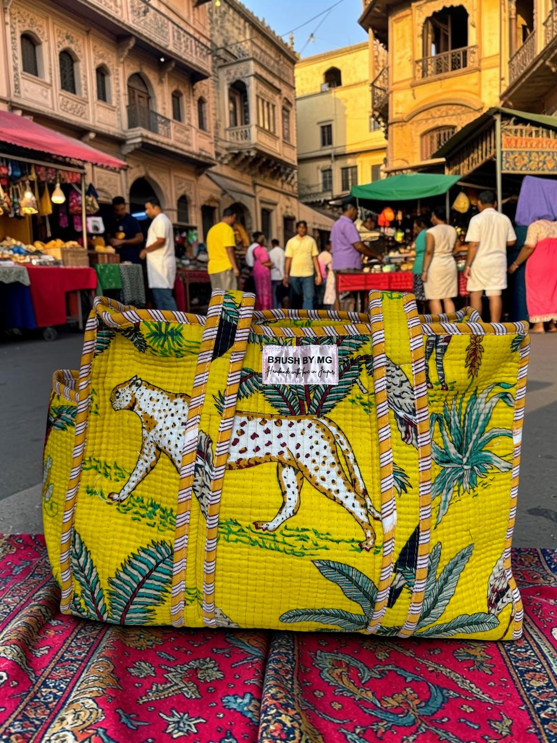 Sunny Safari Tote Bag