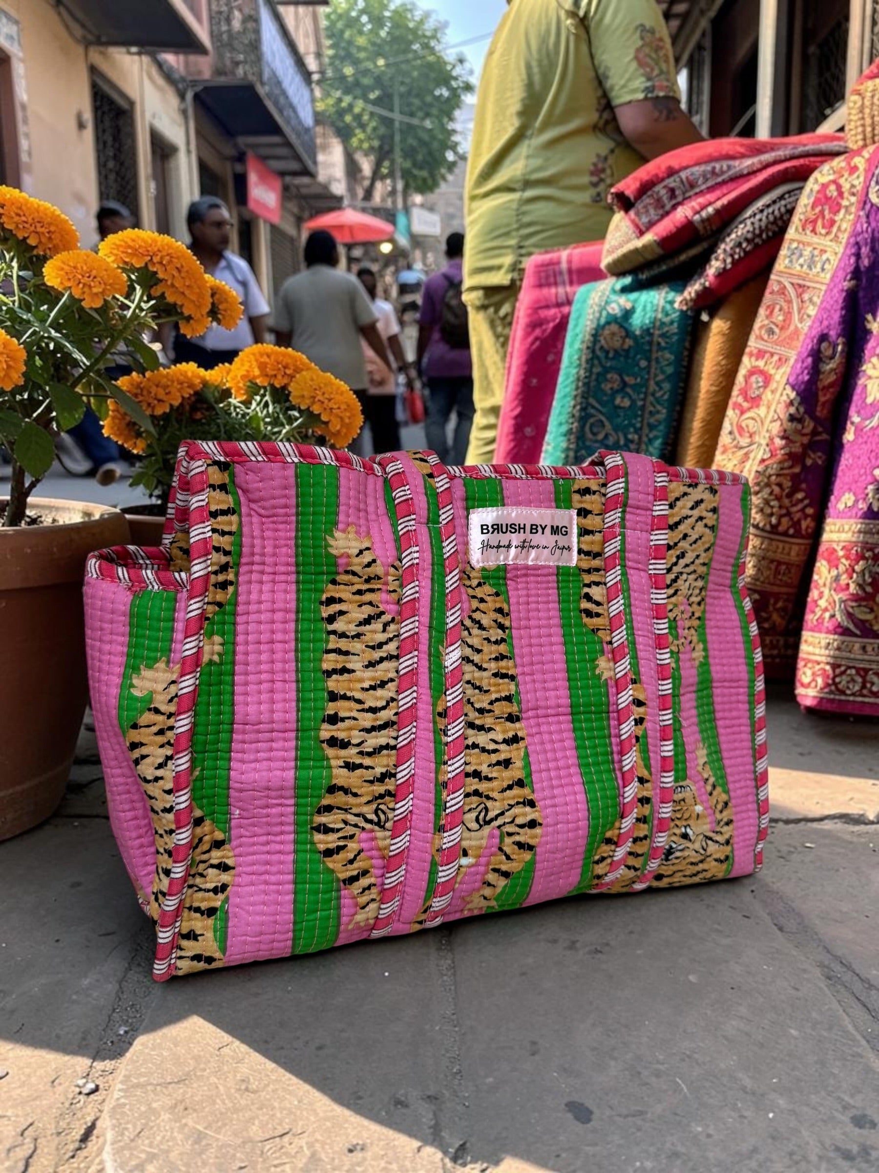 Jungle Lephard Tote Bag