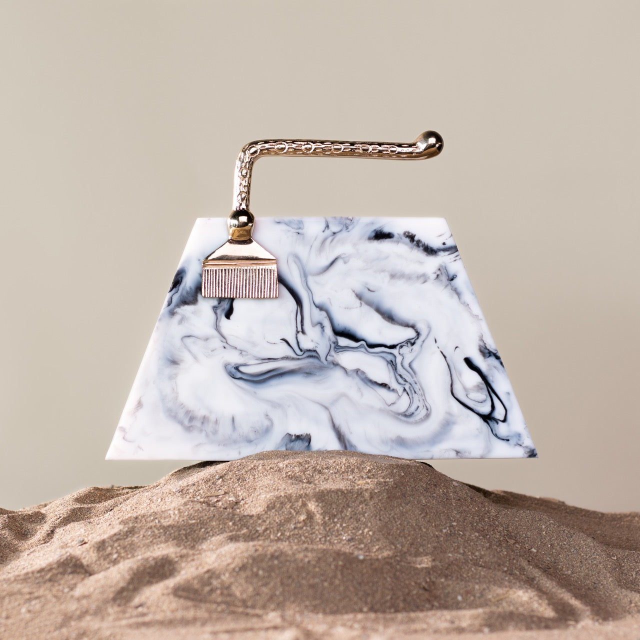 White and Black Ghiza Bag