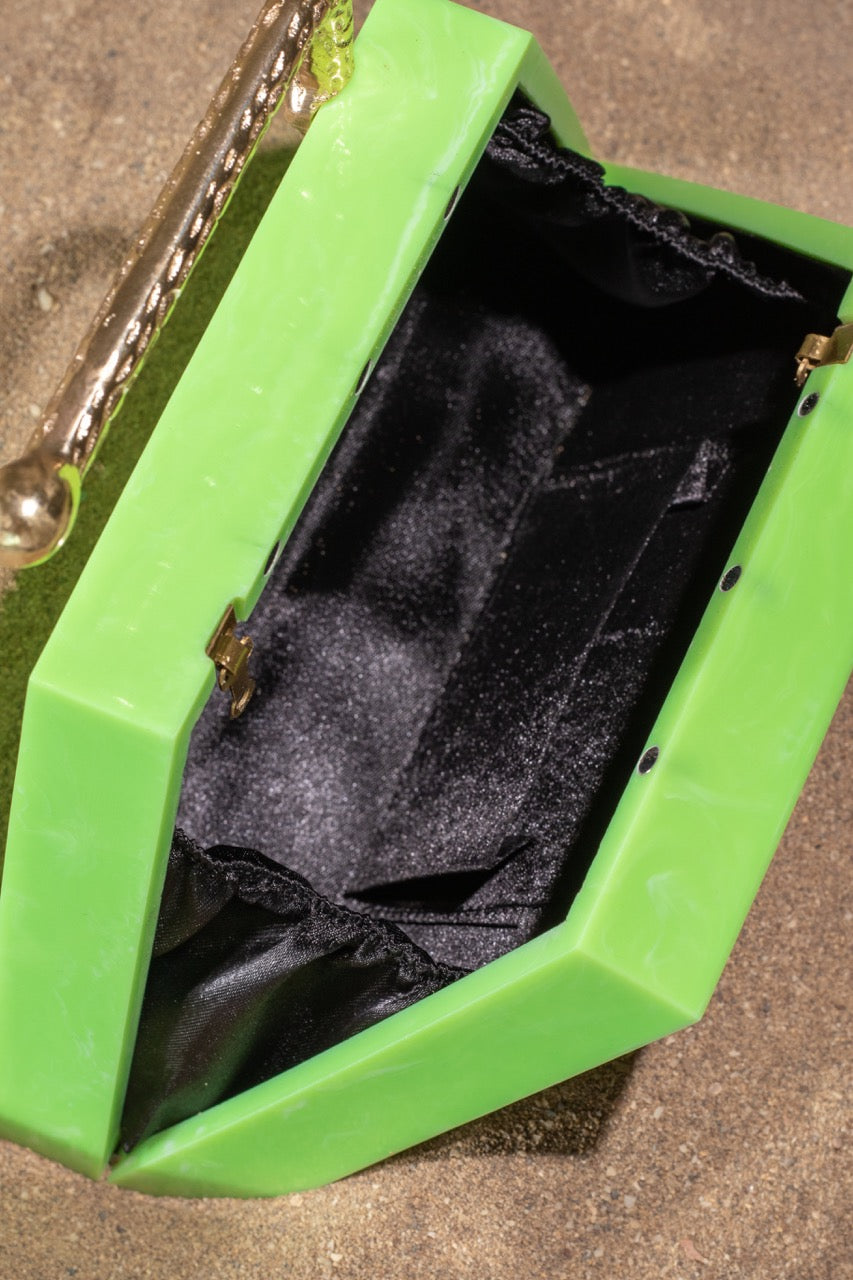 Neon Green Ghiza Bag
