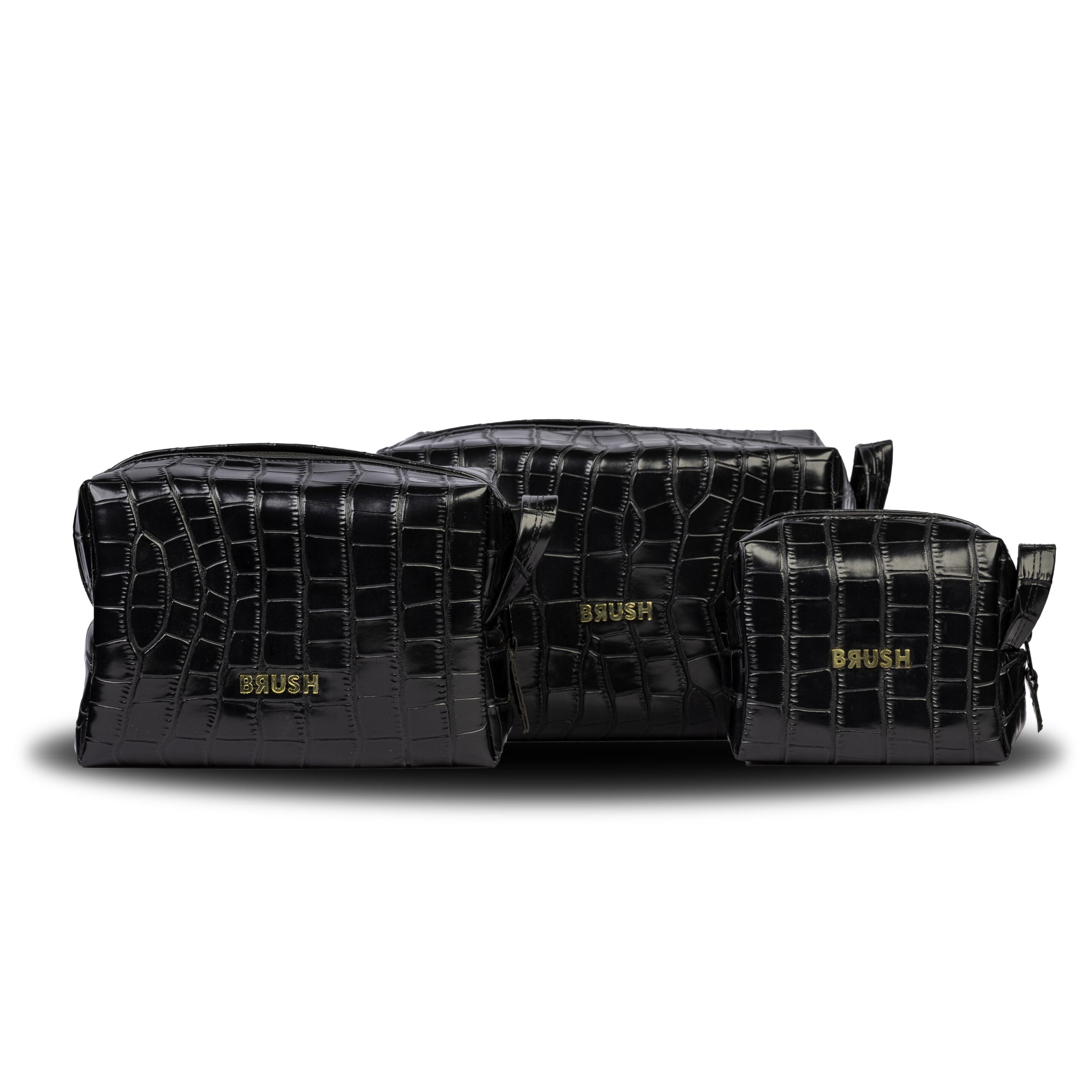 Crock Black Travel Pouch