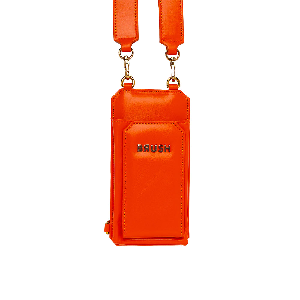 Geantă de telefon portocalie