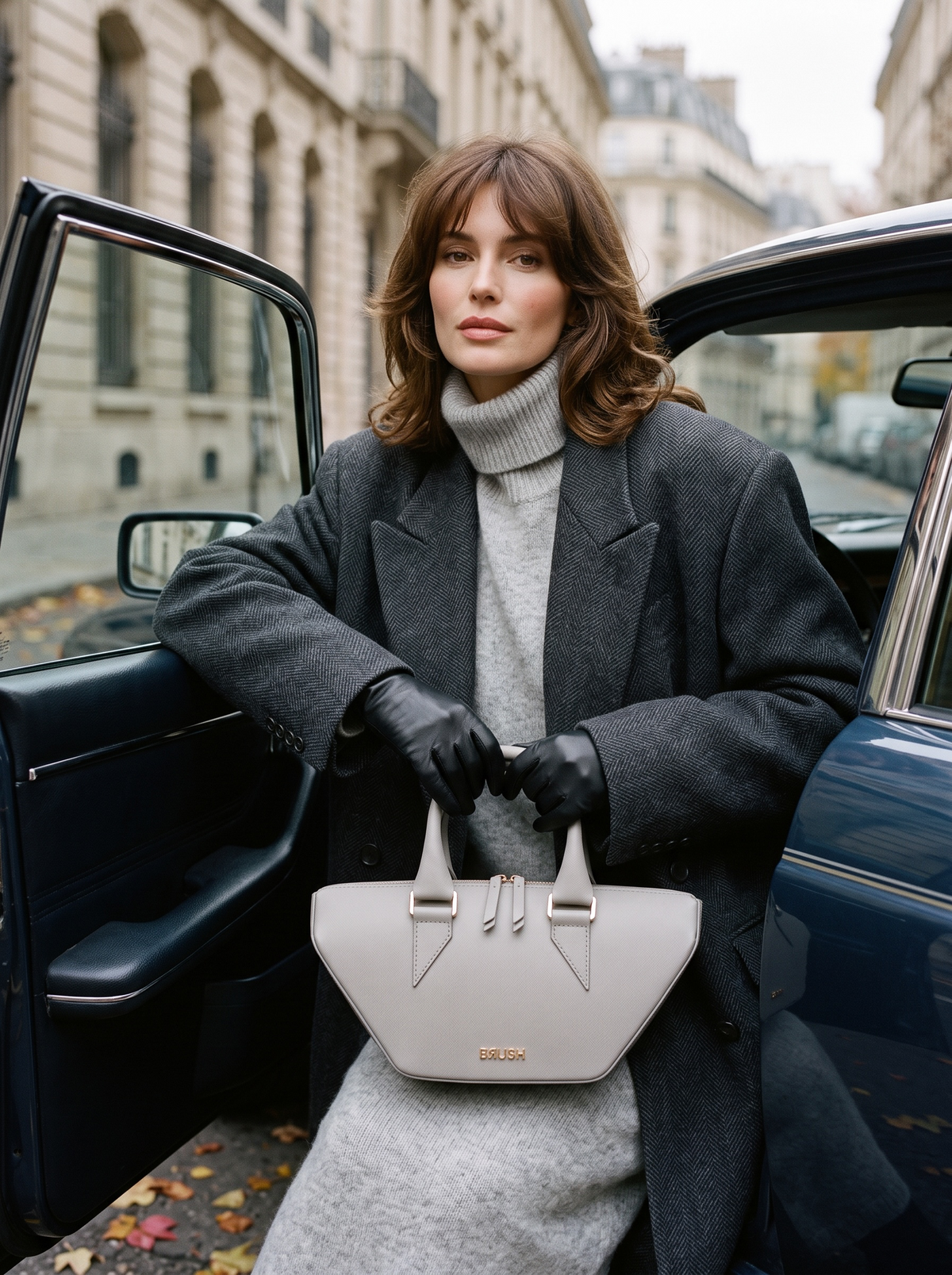 Dark Grey Boat Bag