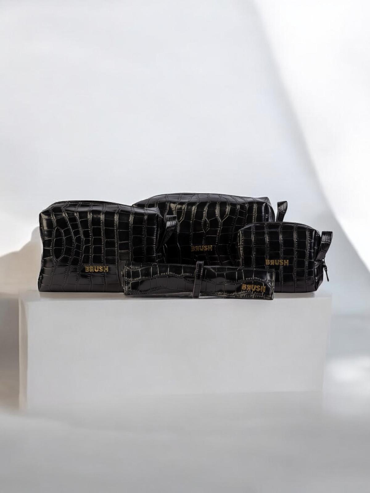Crock Black Travel Pouch