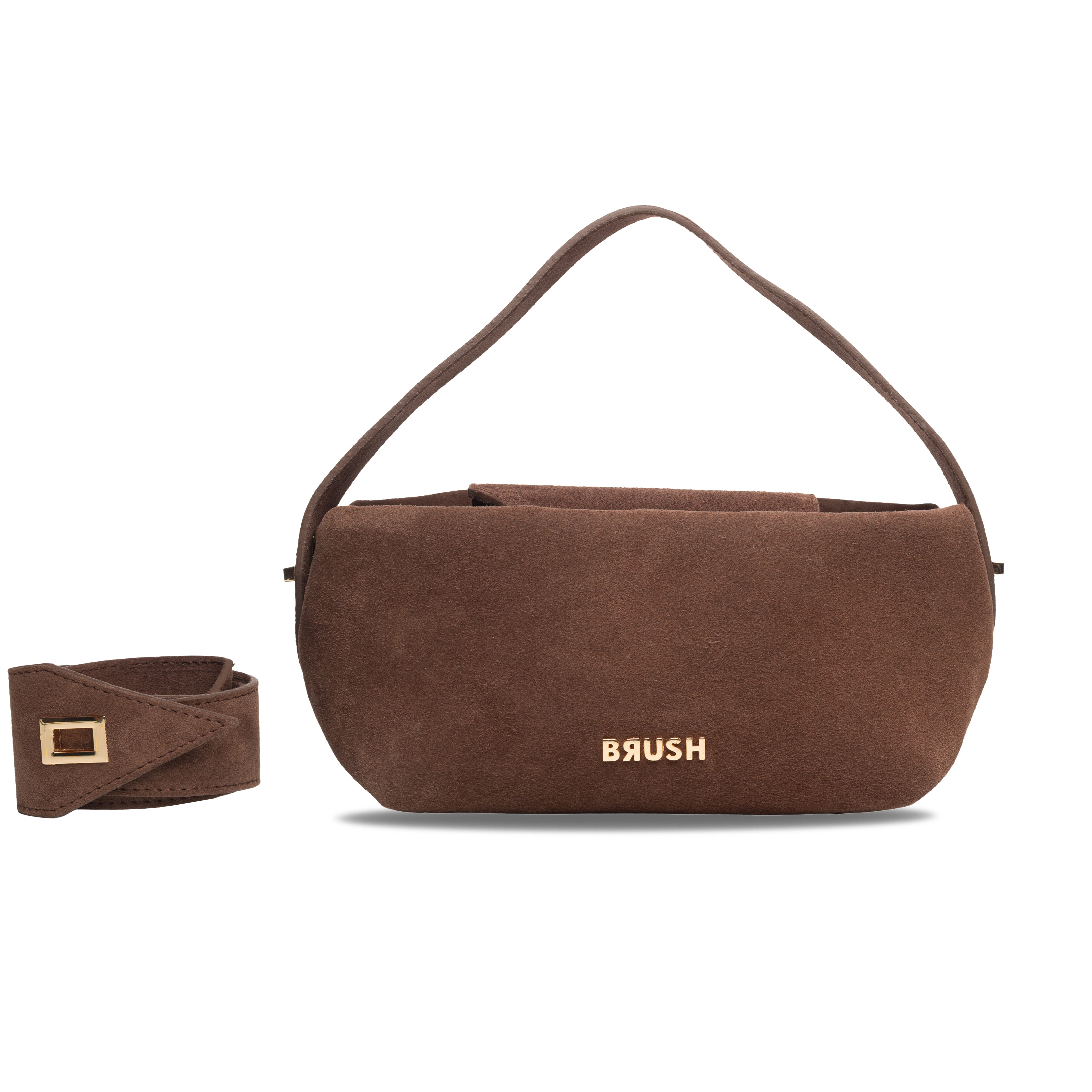 Baby Muse in Brown Suede