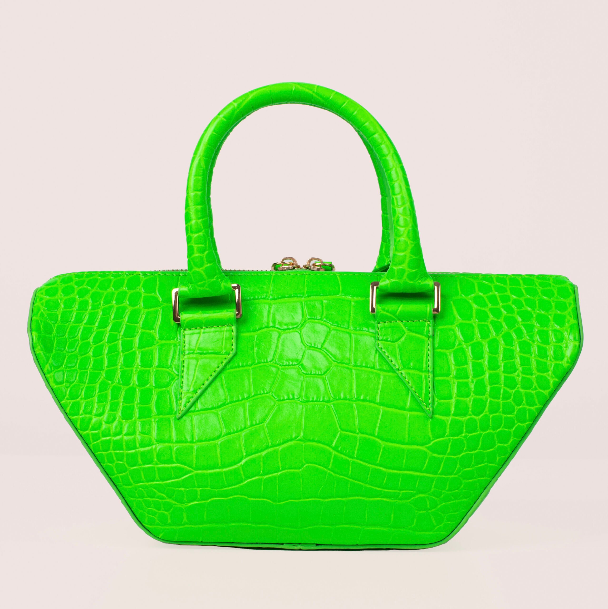 Croc Neon Green Boat Bag