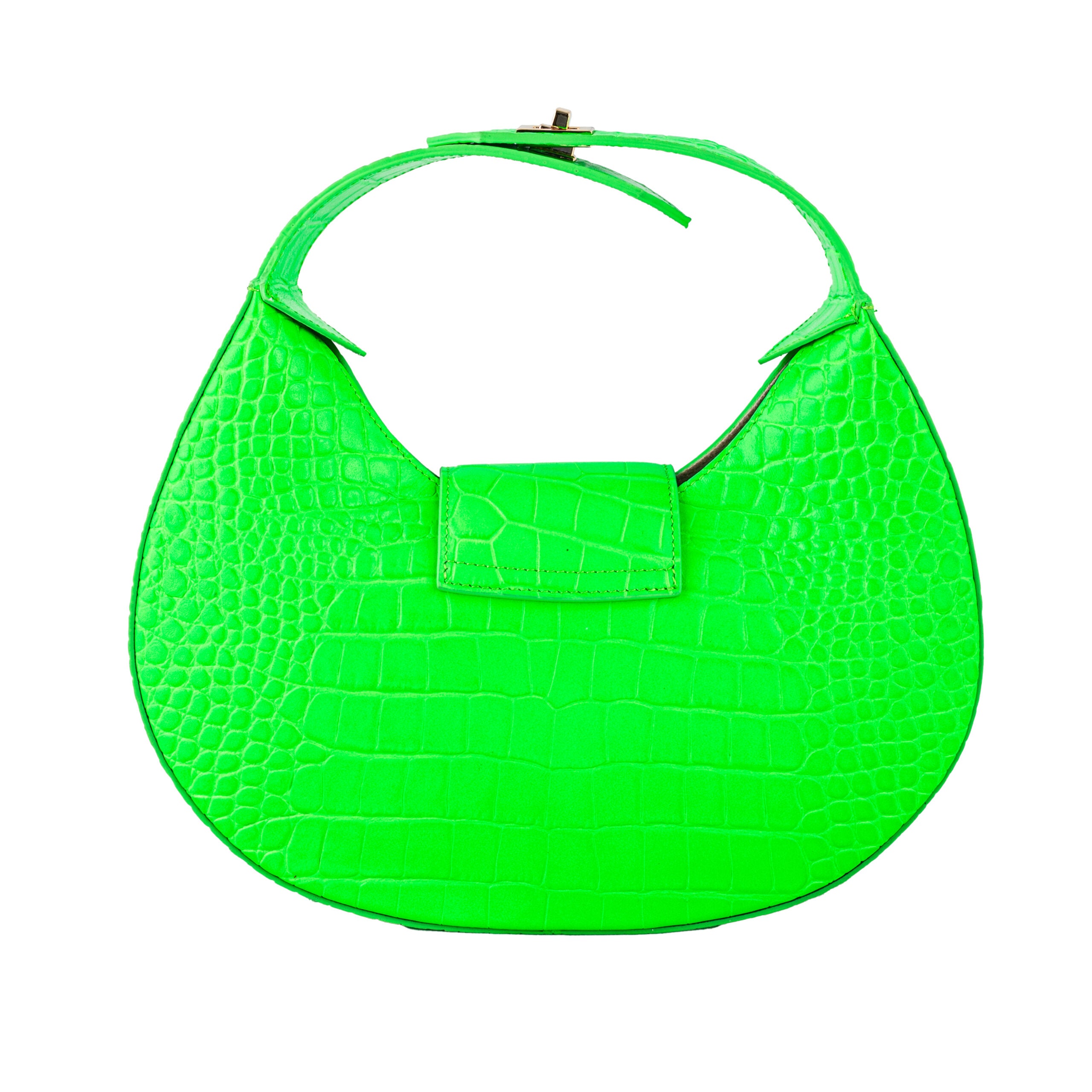 Neon Green Big Luna Bag