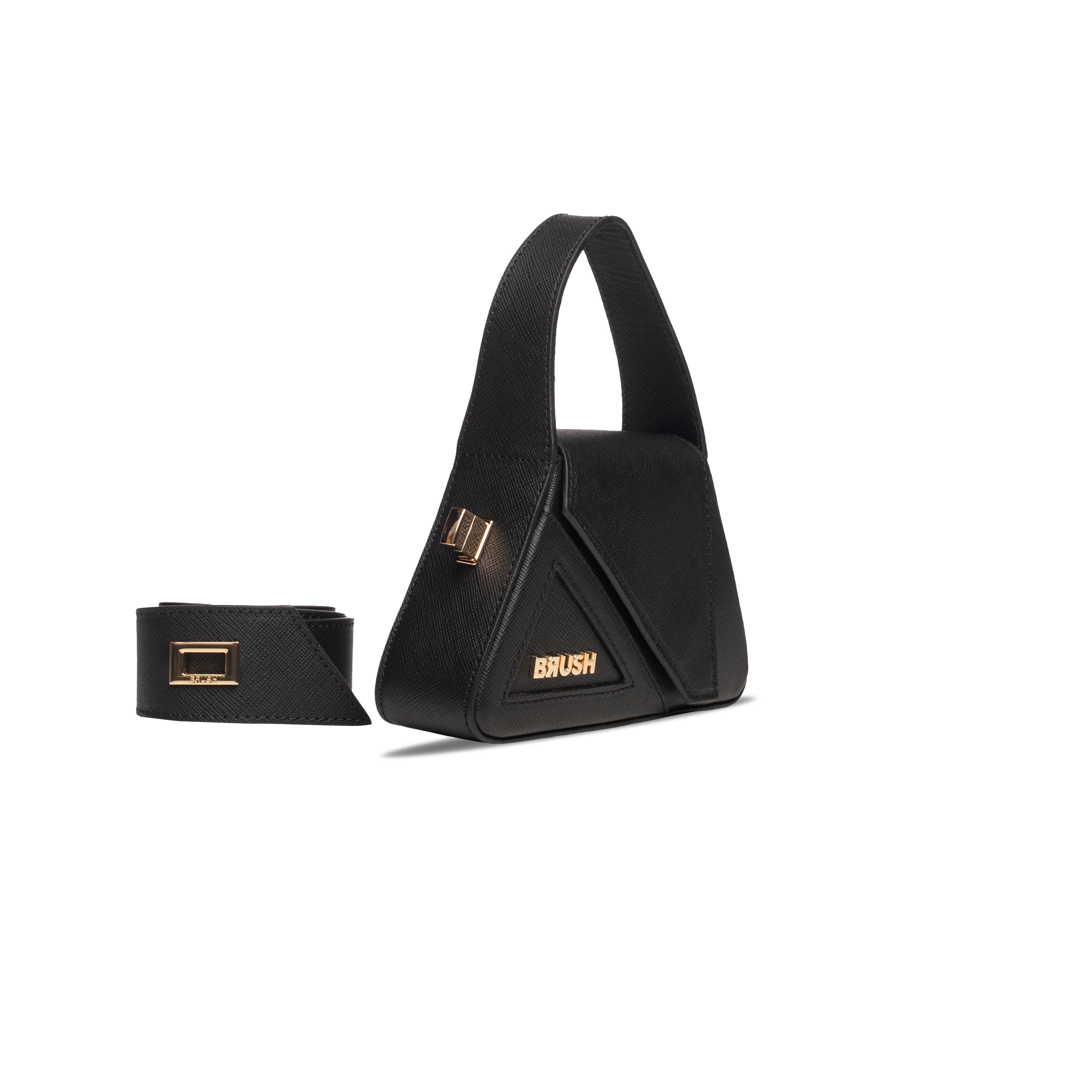 Black Micro Ruler Bag