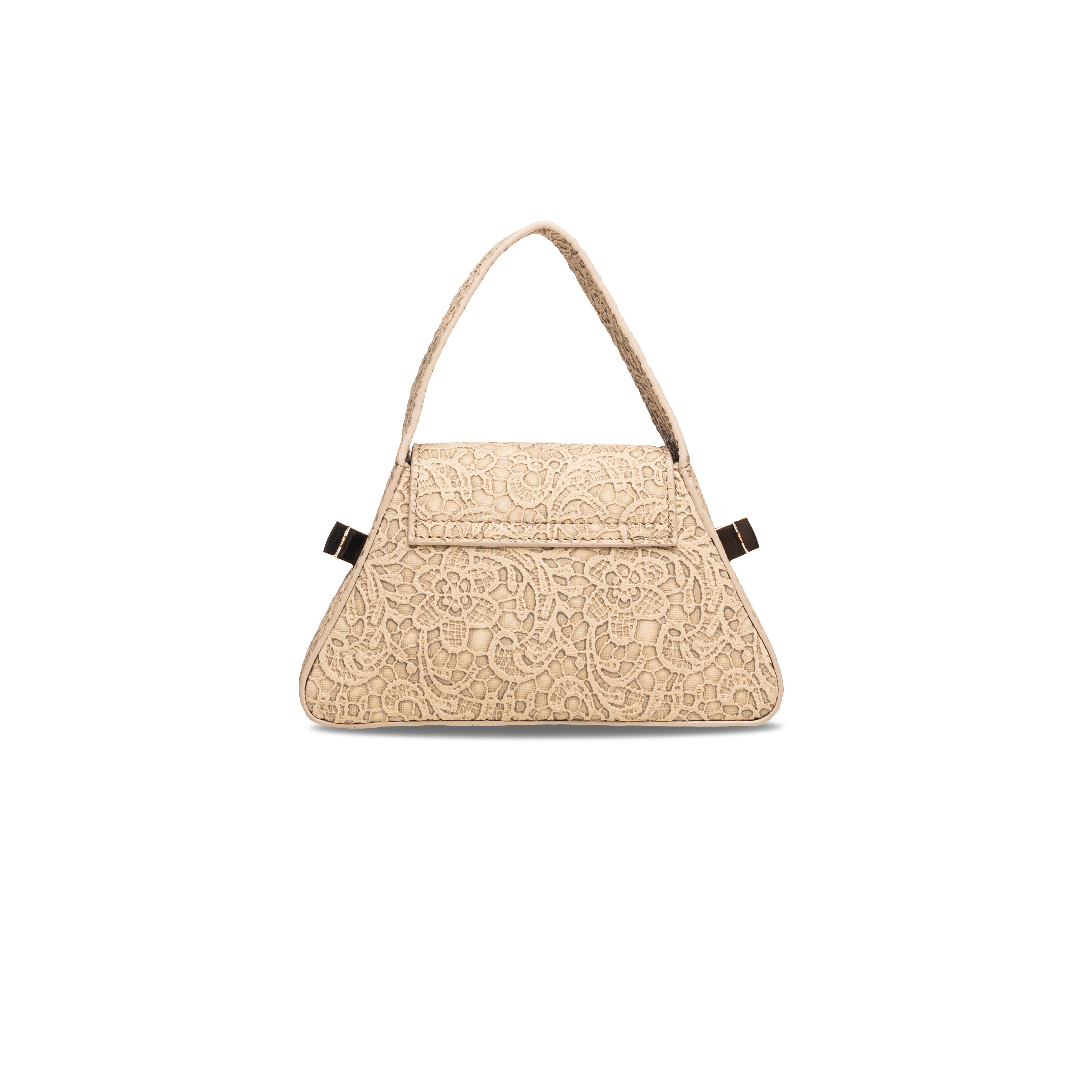 Lace Bej Micro Ruler Bag