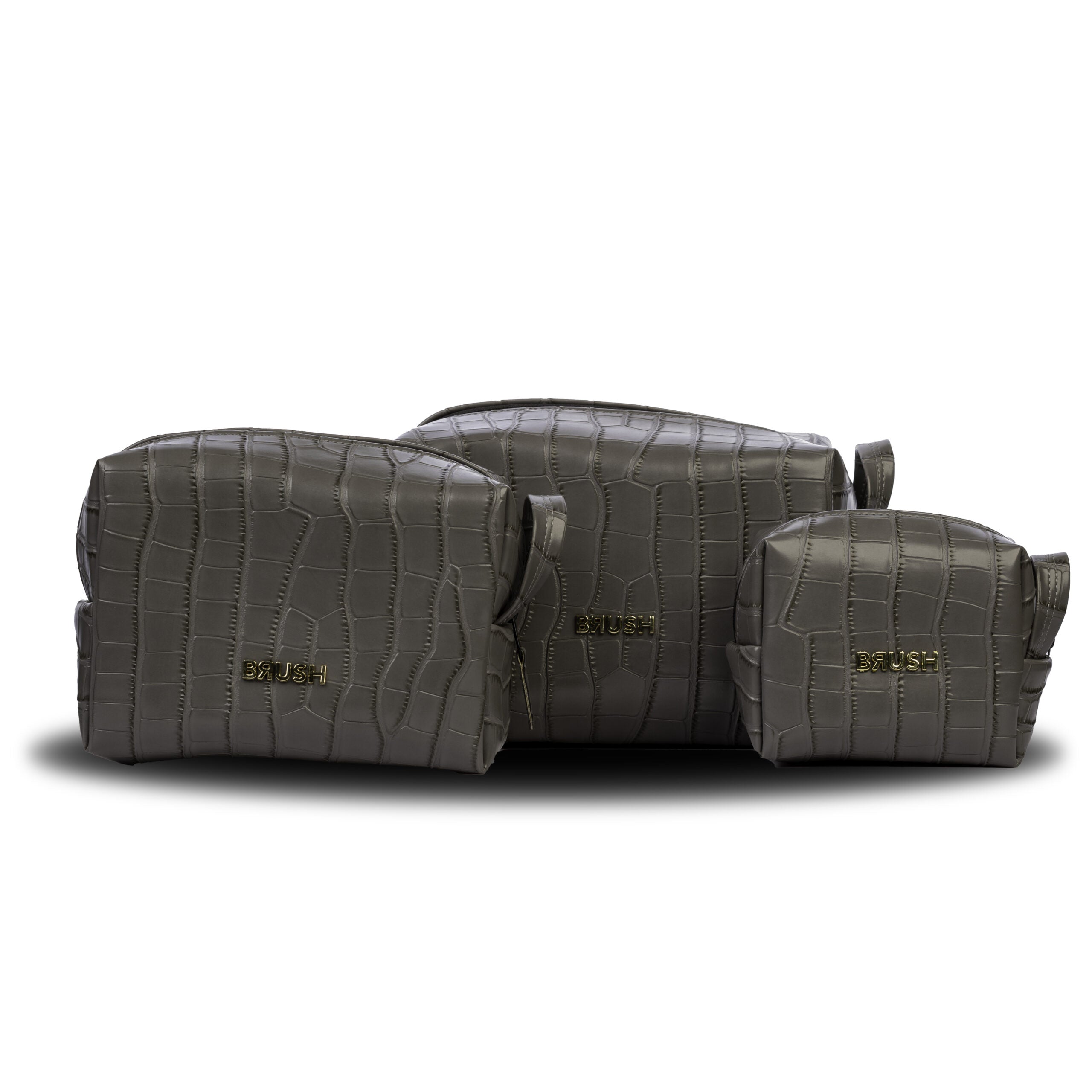 Crock Gray Travel Pouch