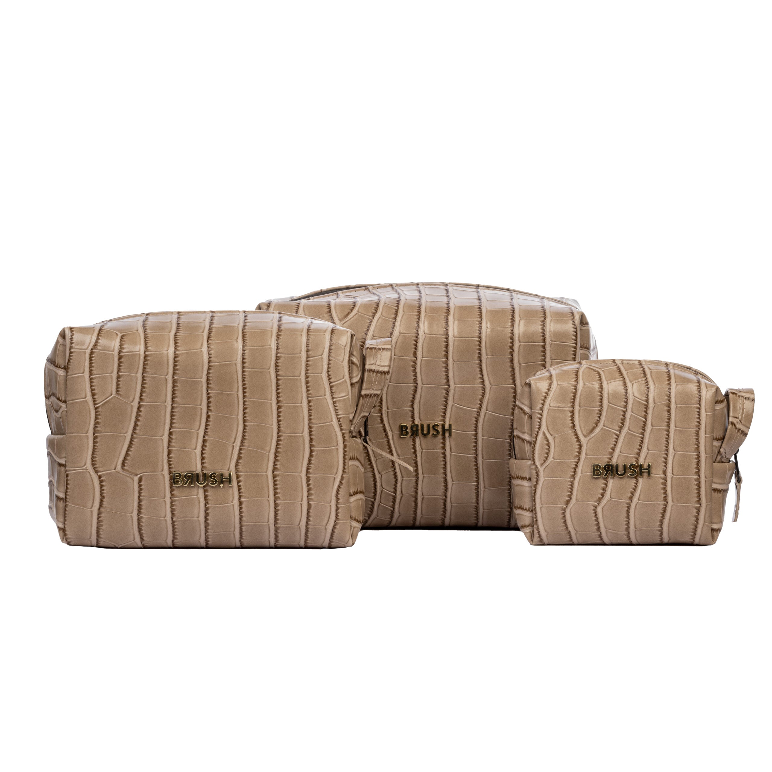 Crock Cream Travel Pouch