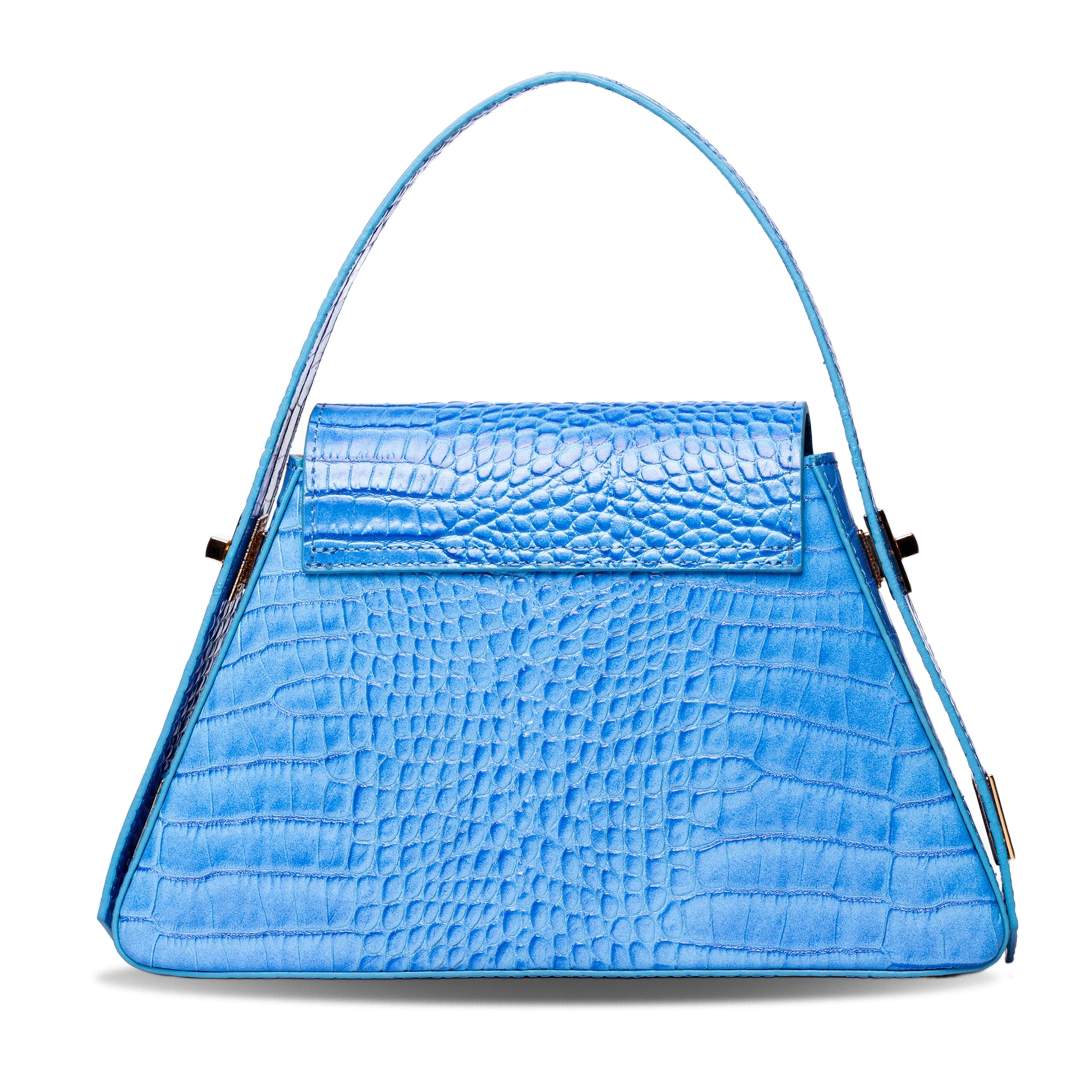 Crock Baby Blue Ruler Bag