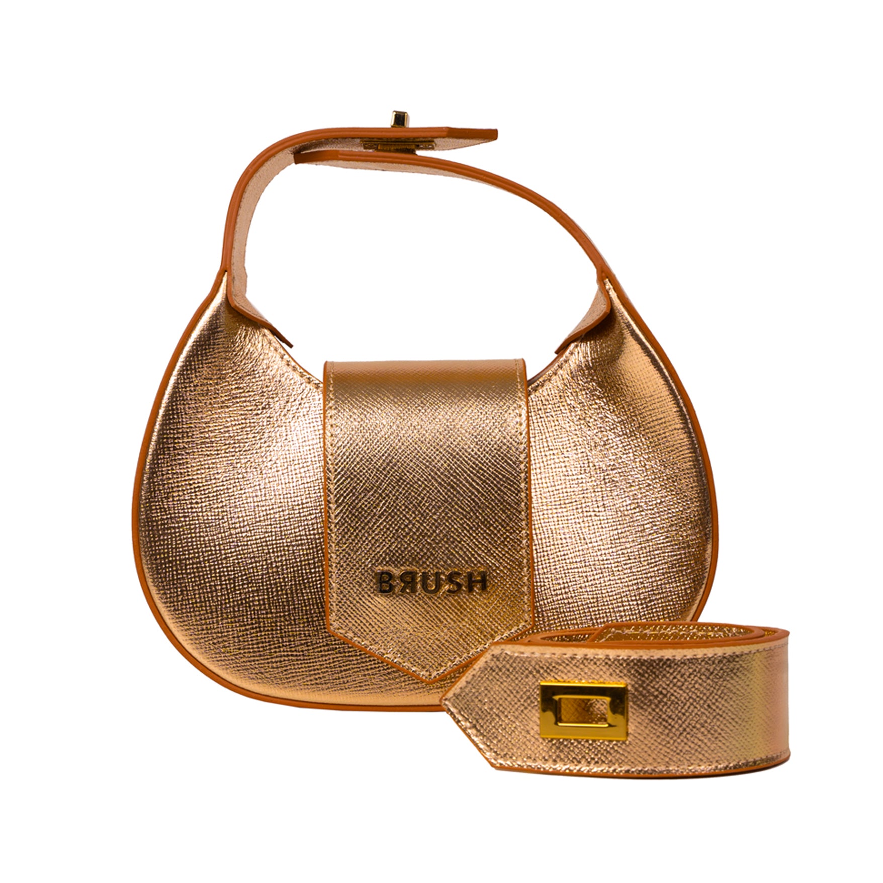 Gold Luna Bag