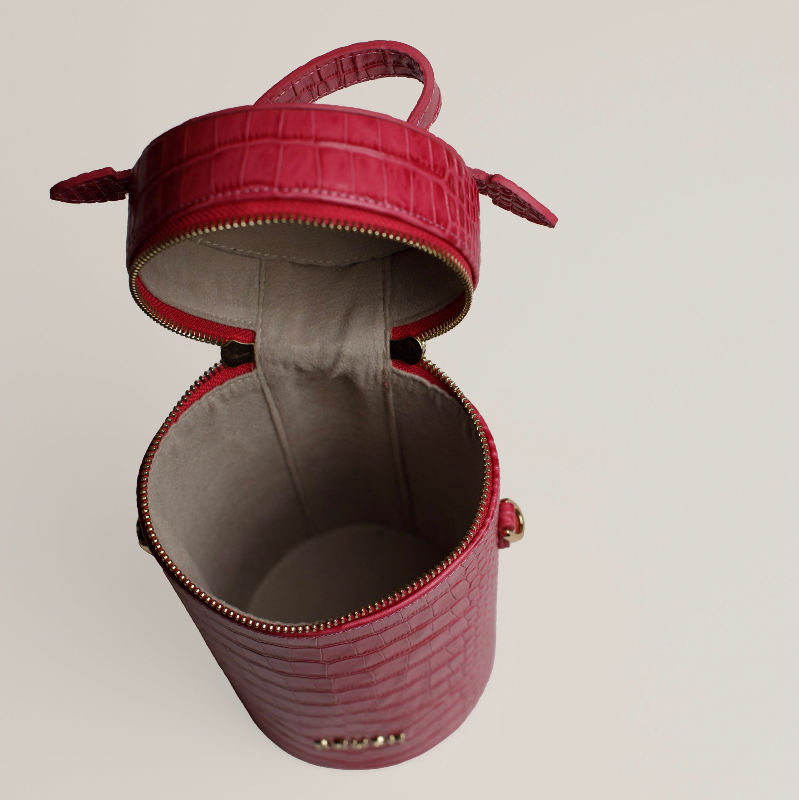 Croc Pink Tequila Bag