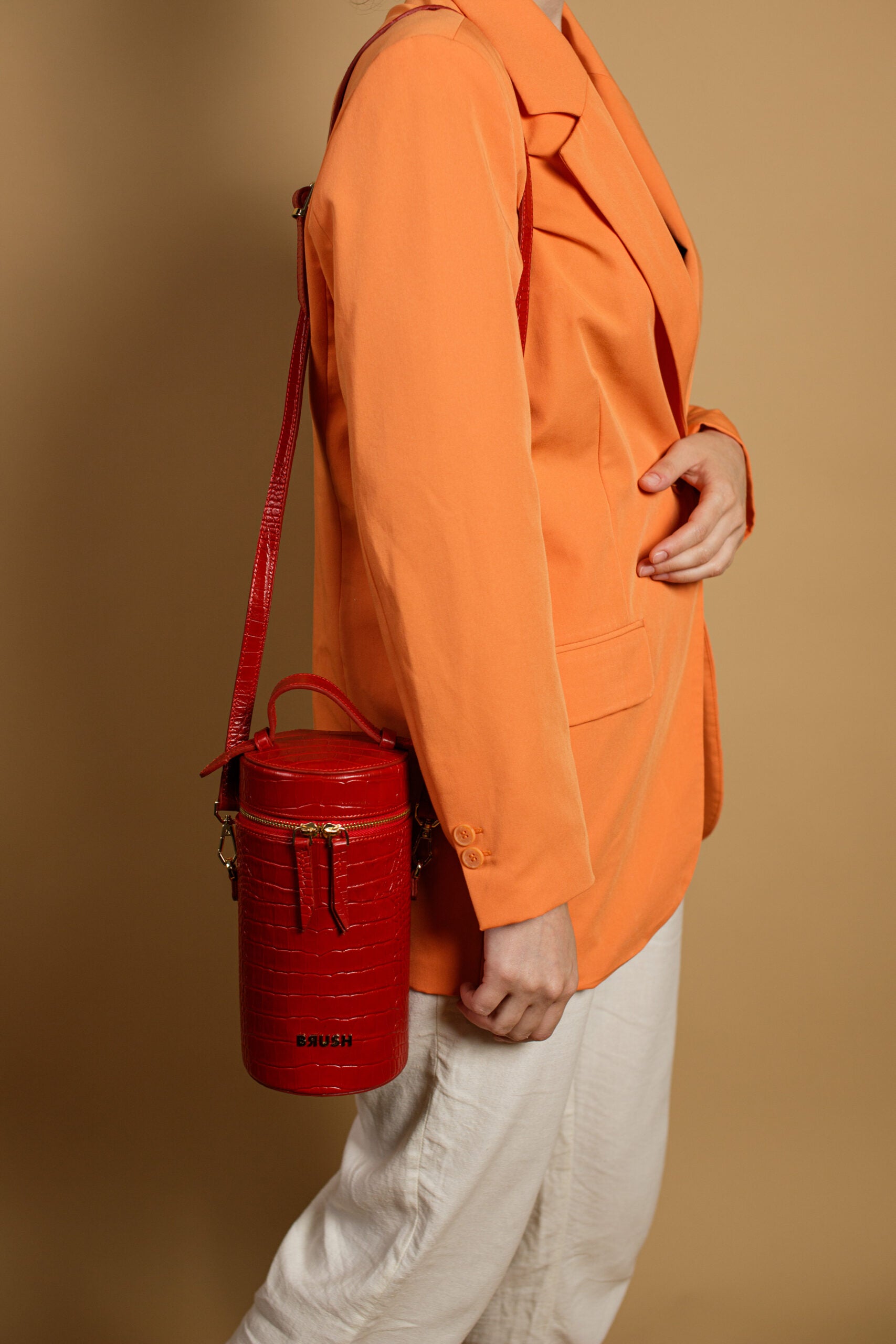 Croc Red Tequila Bag
