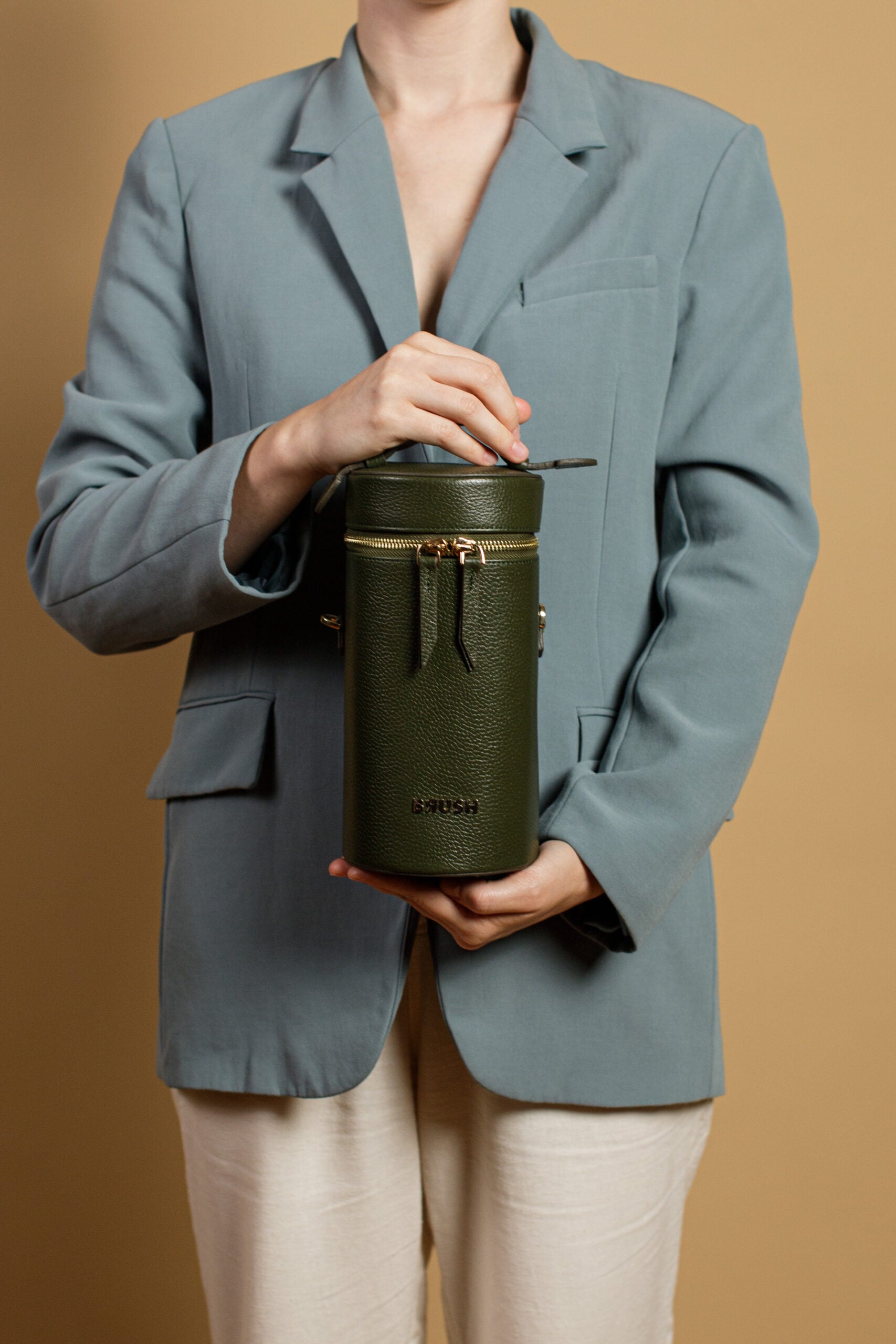 Olive Green Tequila Bag