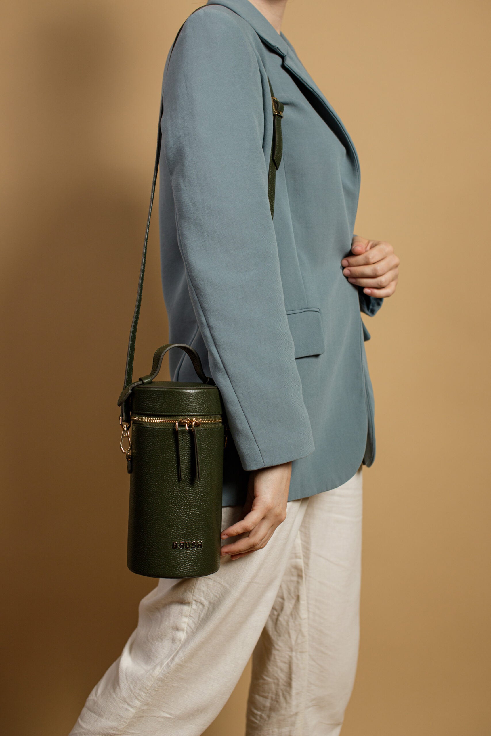 Olive Green Tequila Bag
