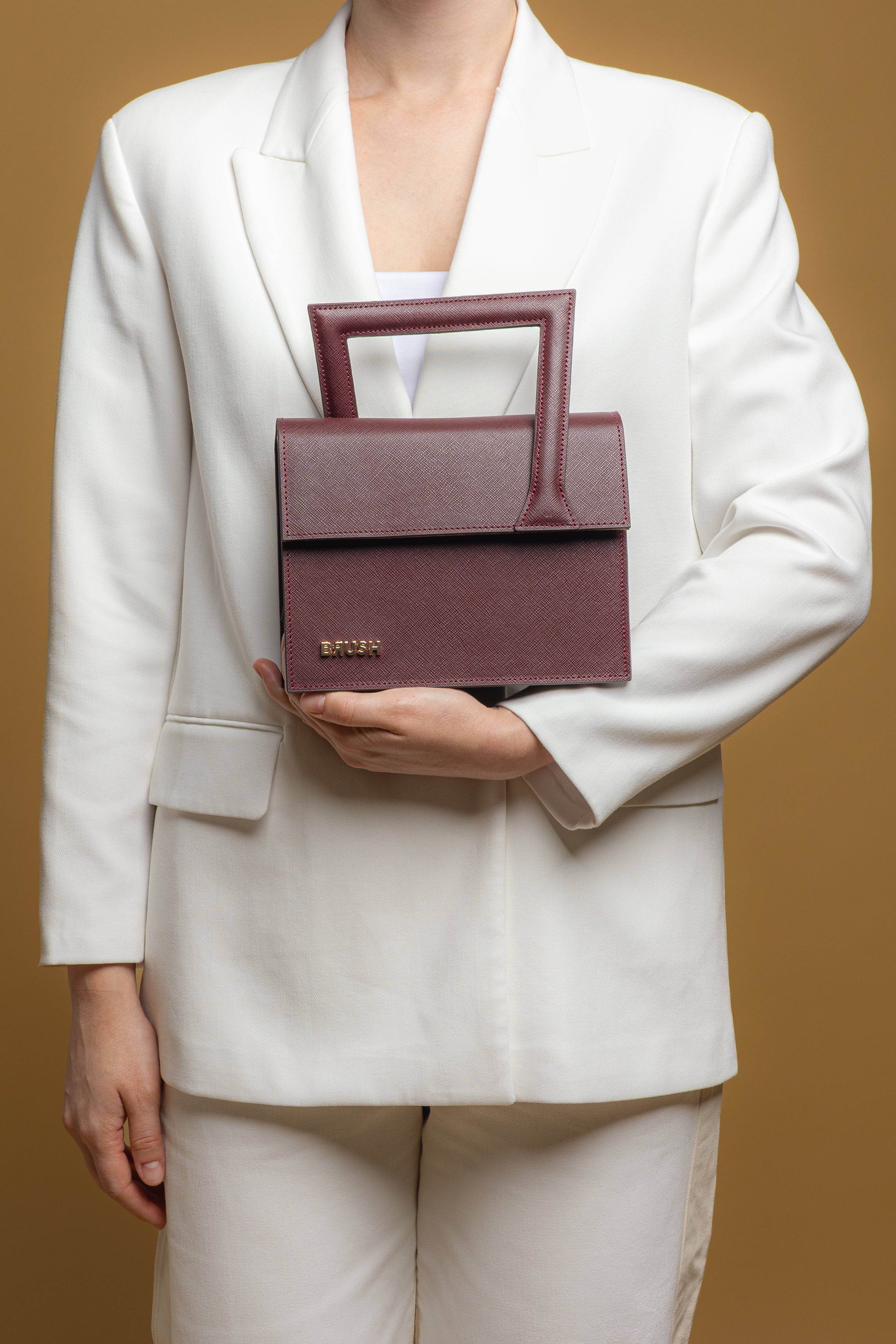Frame Bag in Burgundy