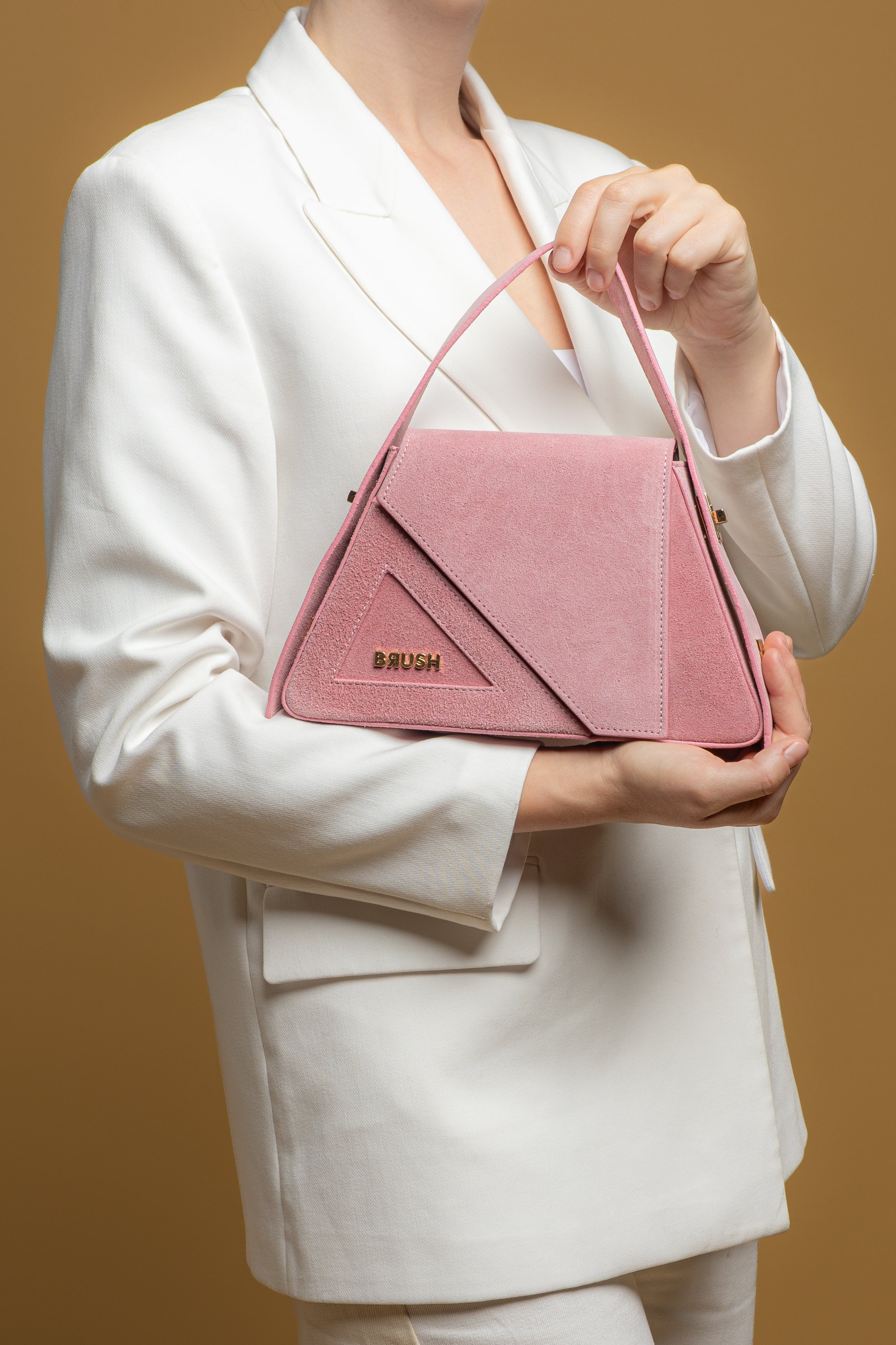 Candy Suede Baby Ruler Bag