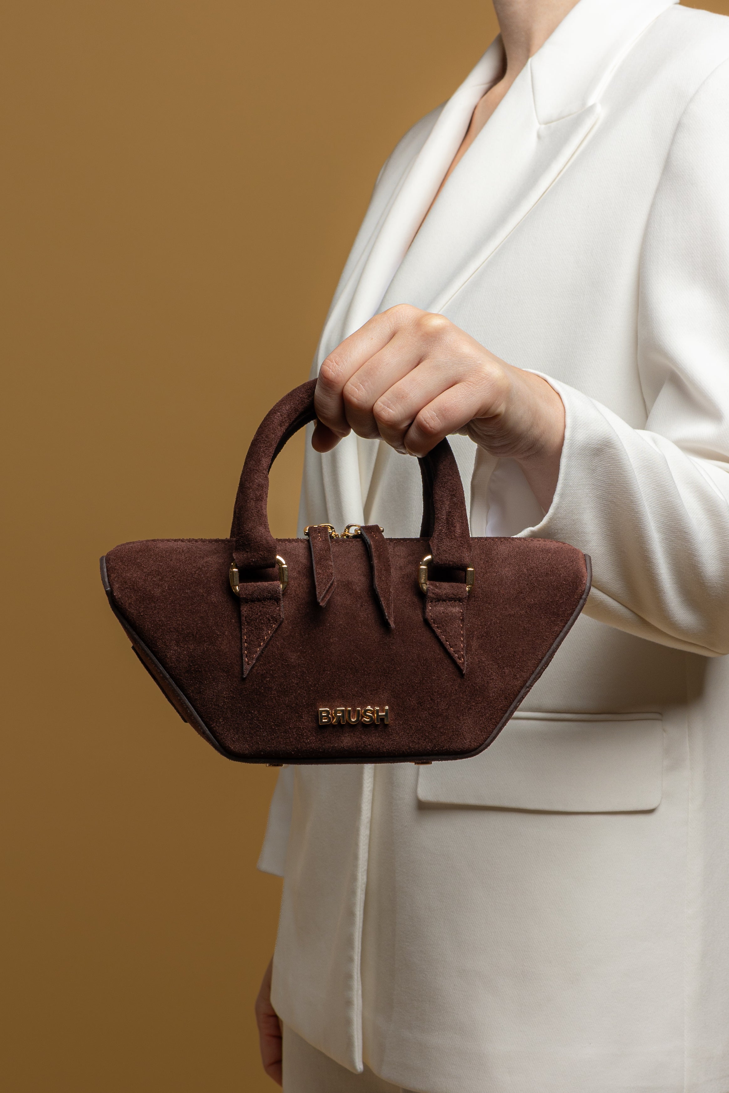 Marocco Suede Baby Boat Bag