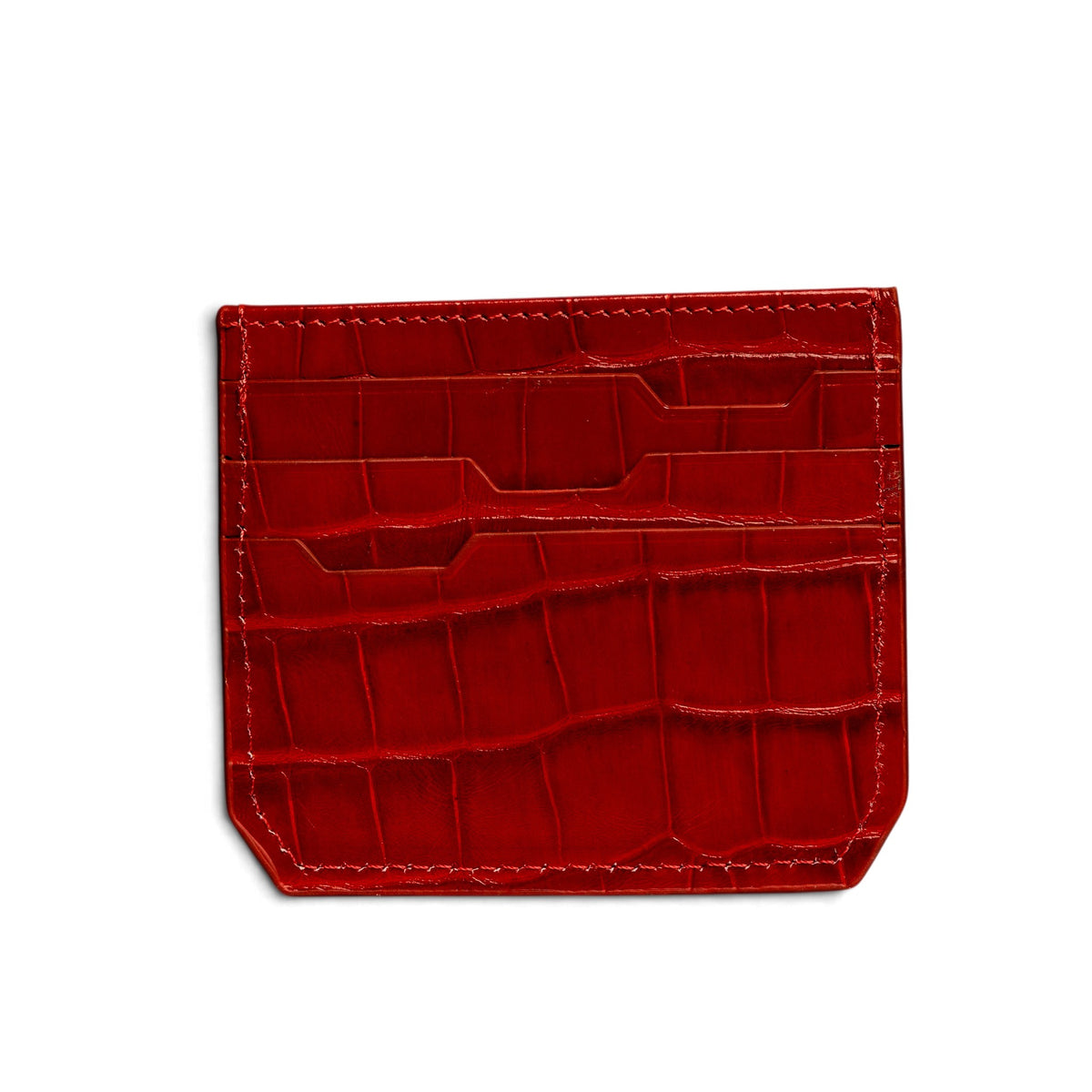 Cardholder Croc Red