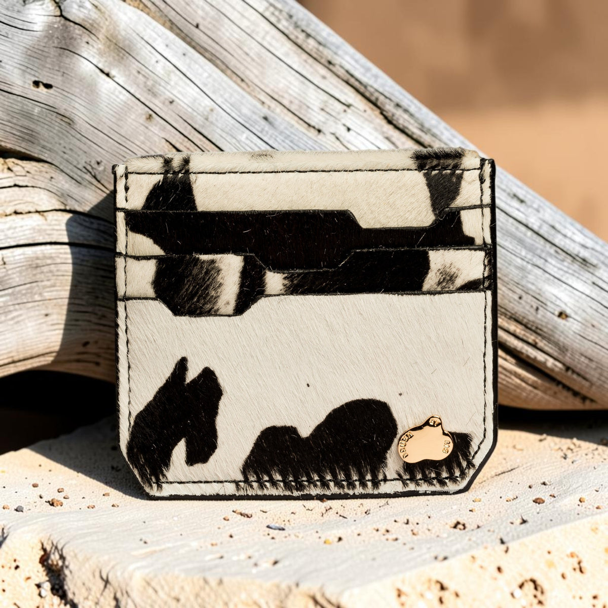 Cardholder Cow Hair