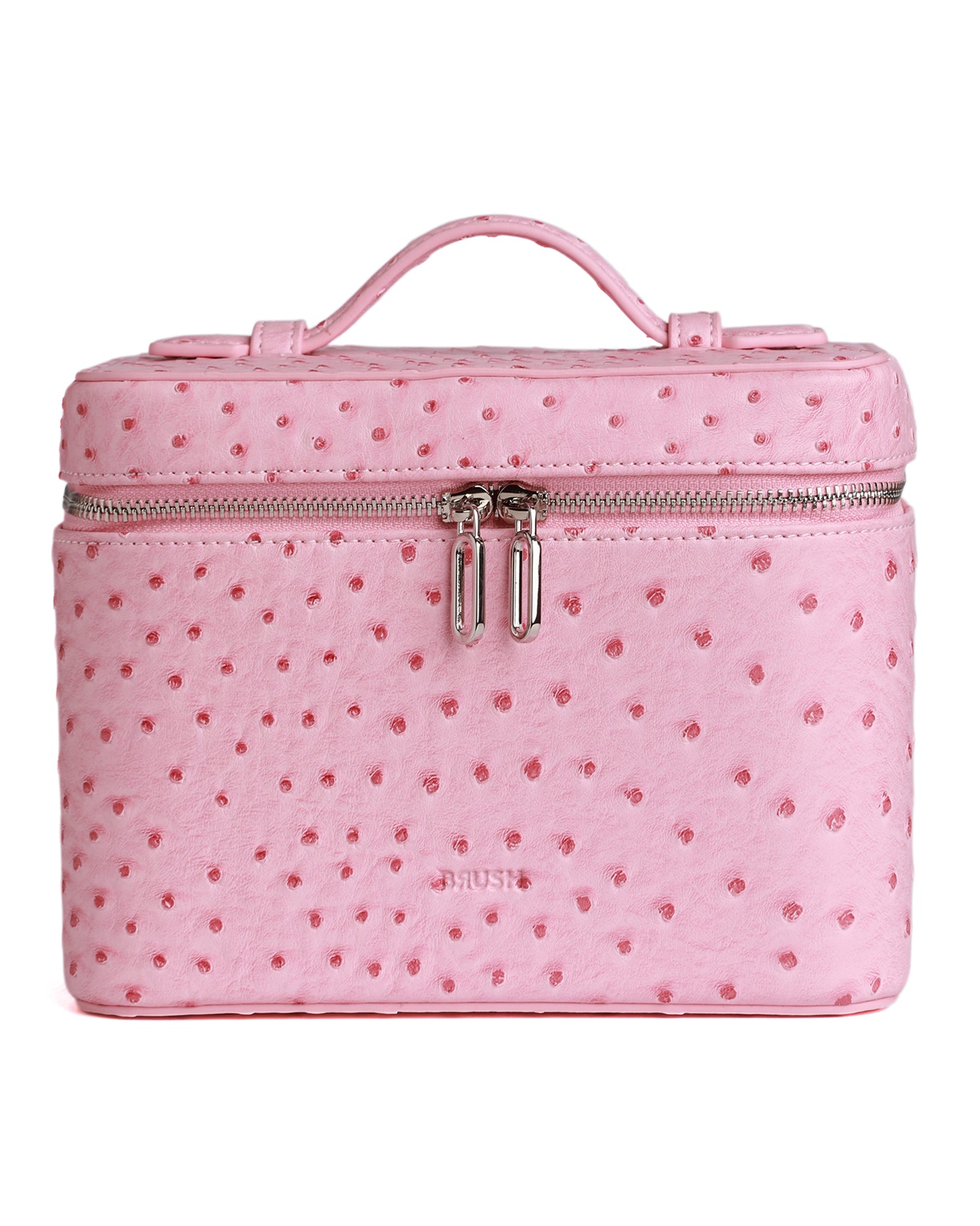 Vanity Case Blush Ostrich