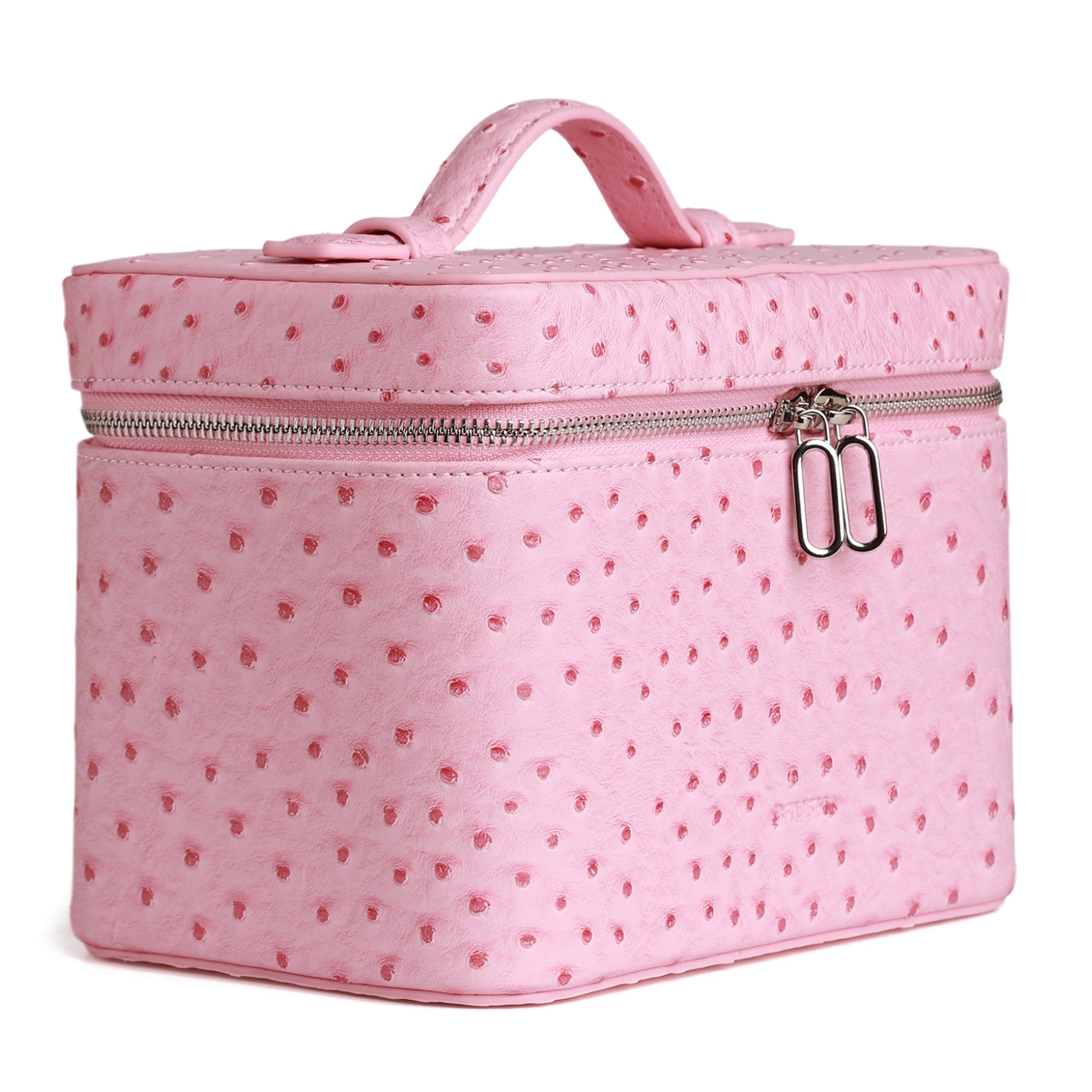Vanity Case Blush Ostrich